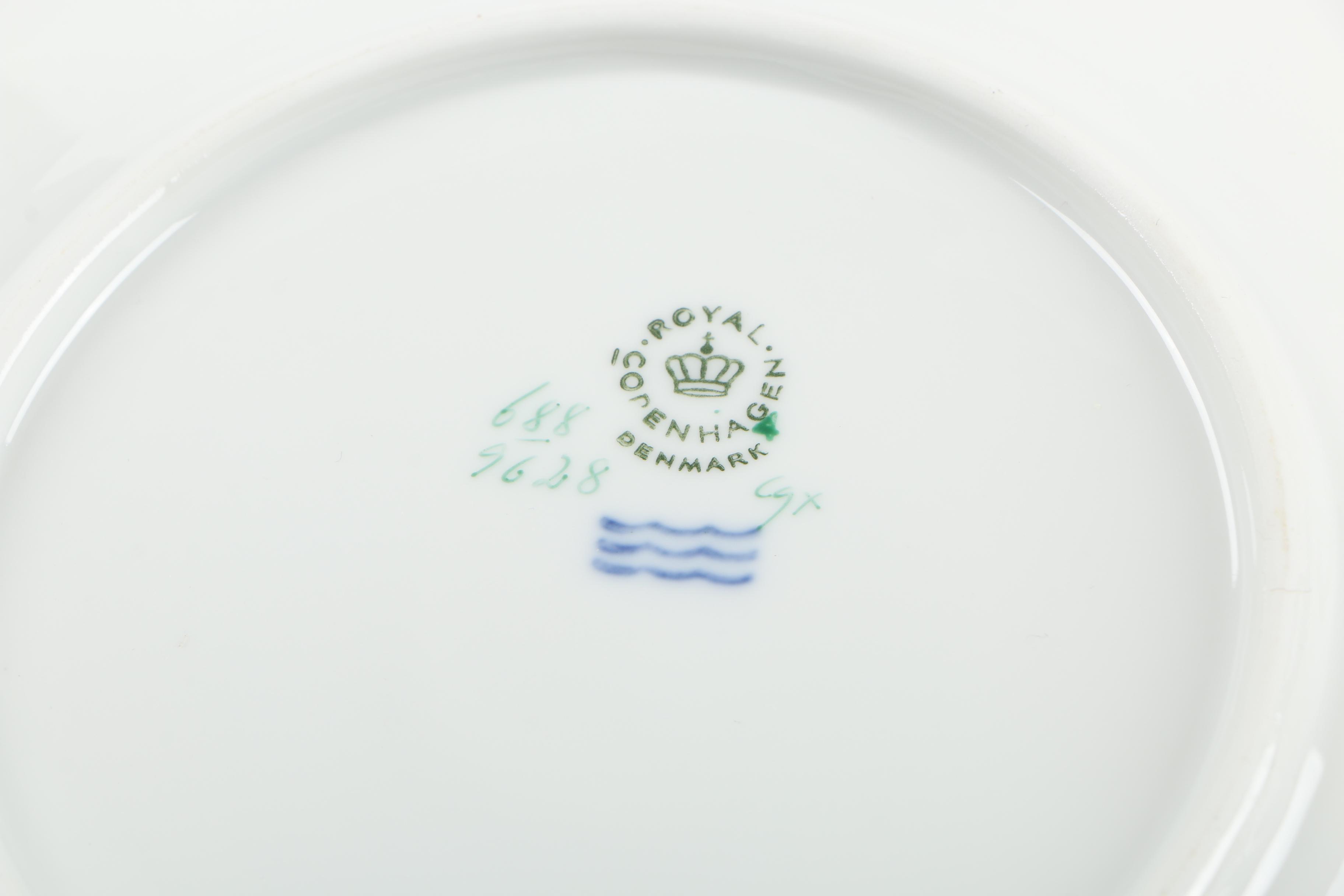 Porcelain Tableware including Royal Copenhagen "Brown Rose"