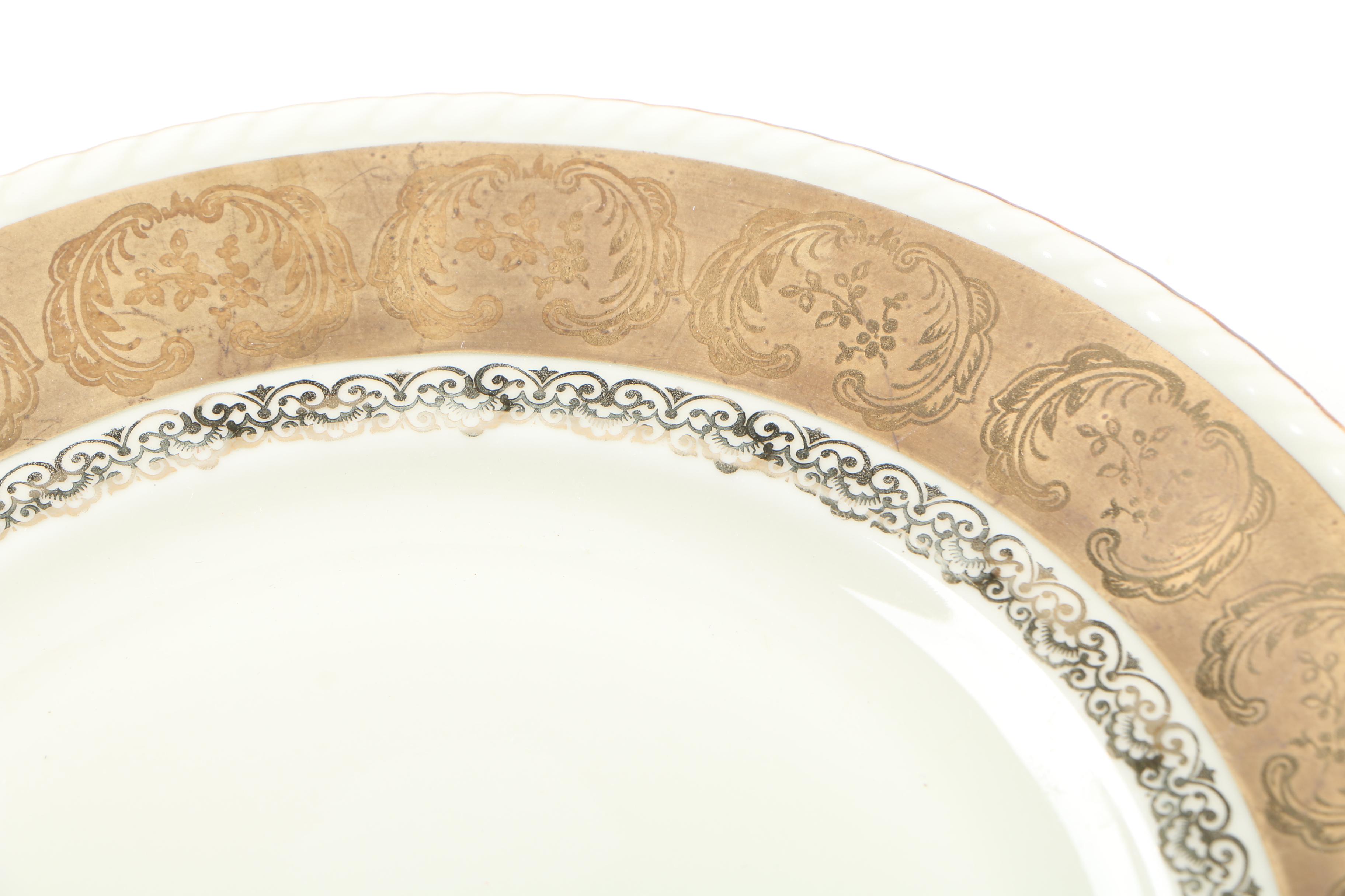 Porcelain Tableware including Royal Copenhagen "Brown Rose"