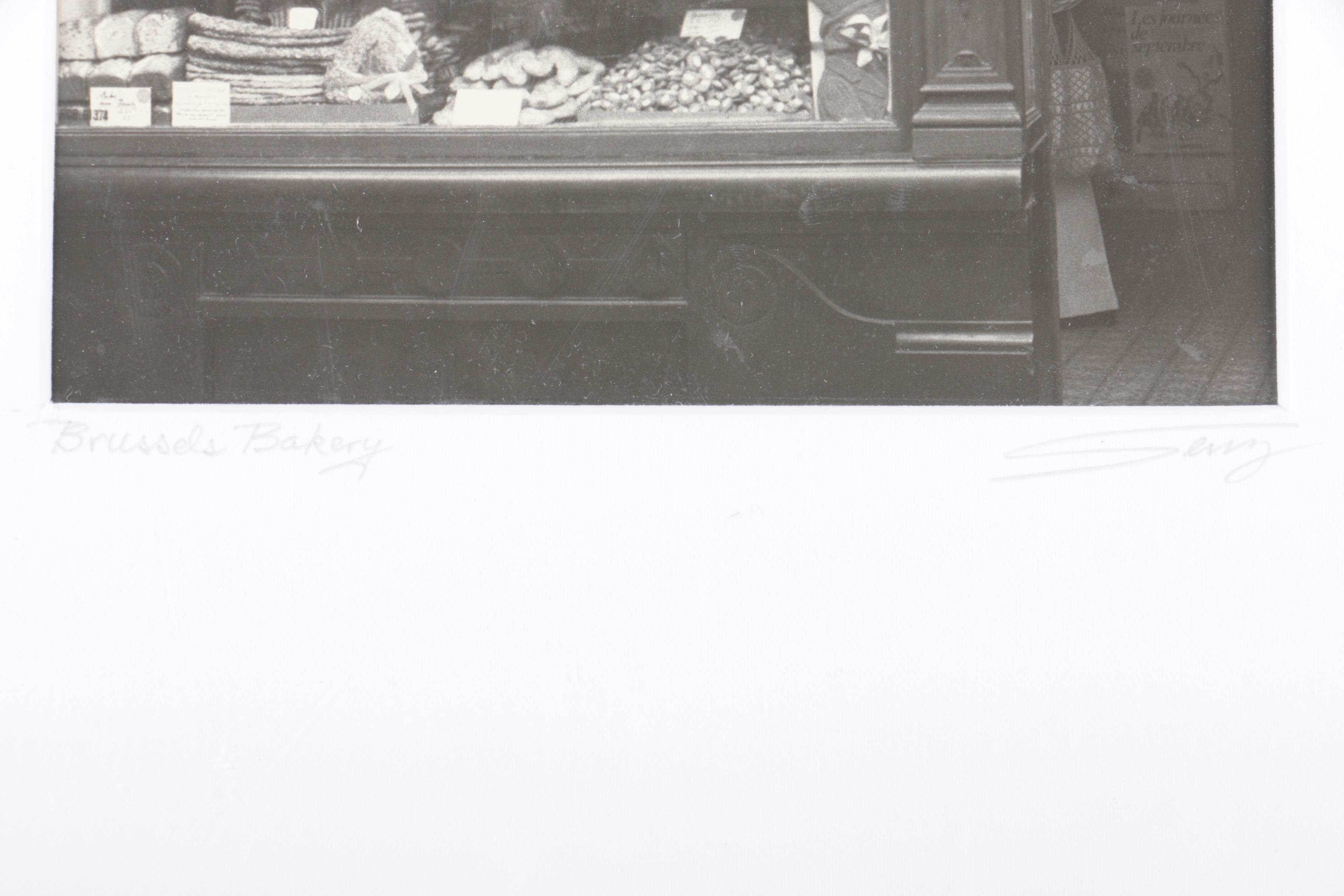 Otto Senz Photograph "Brussels Bakery"