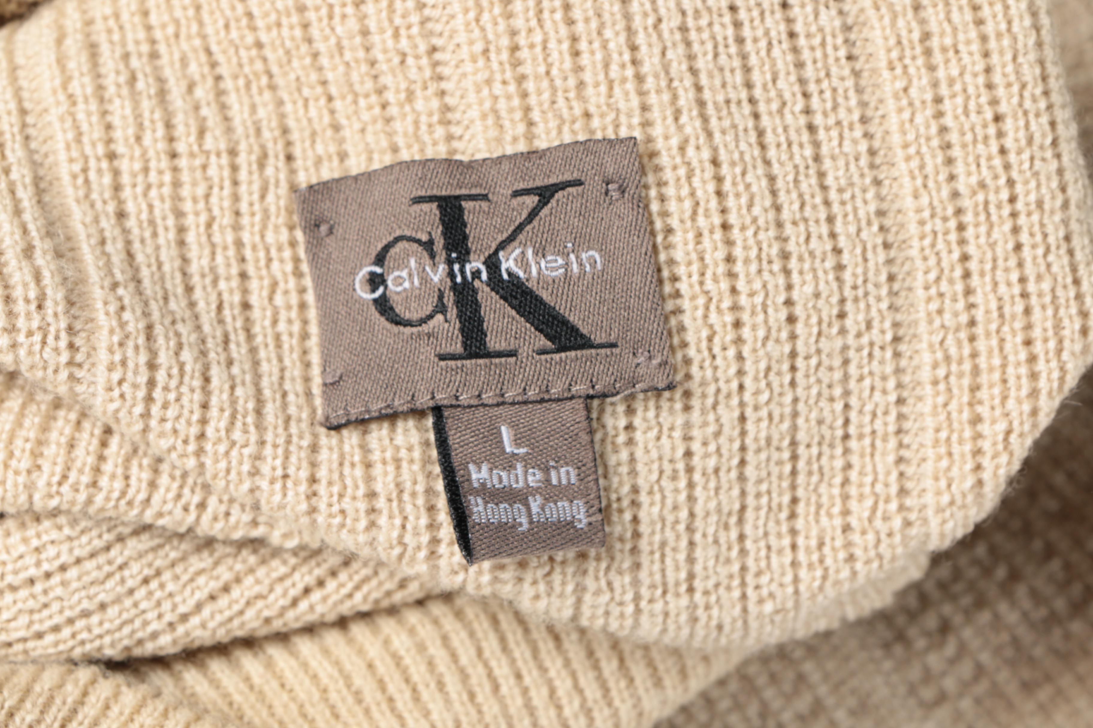 Men's Sweaters Featuring Calvin Klein