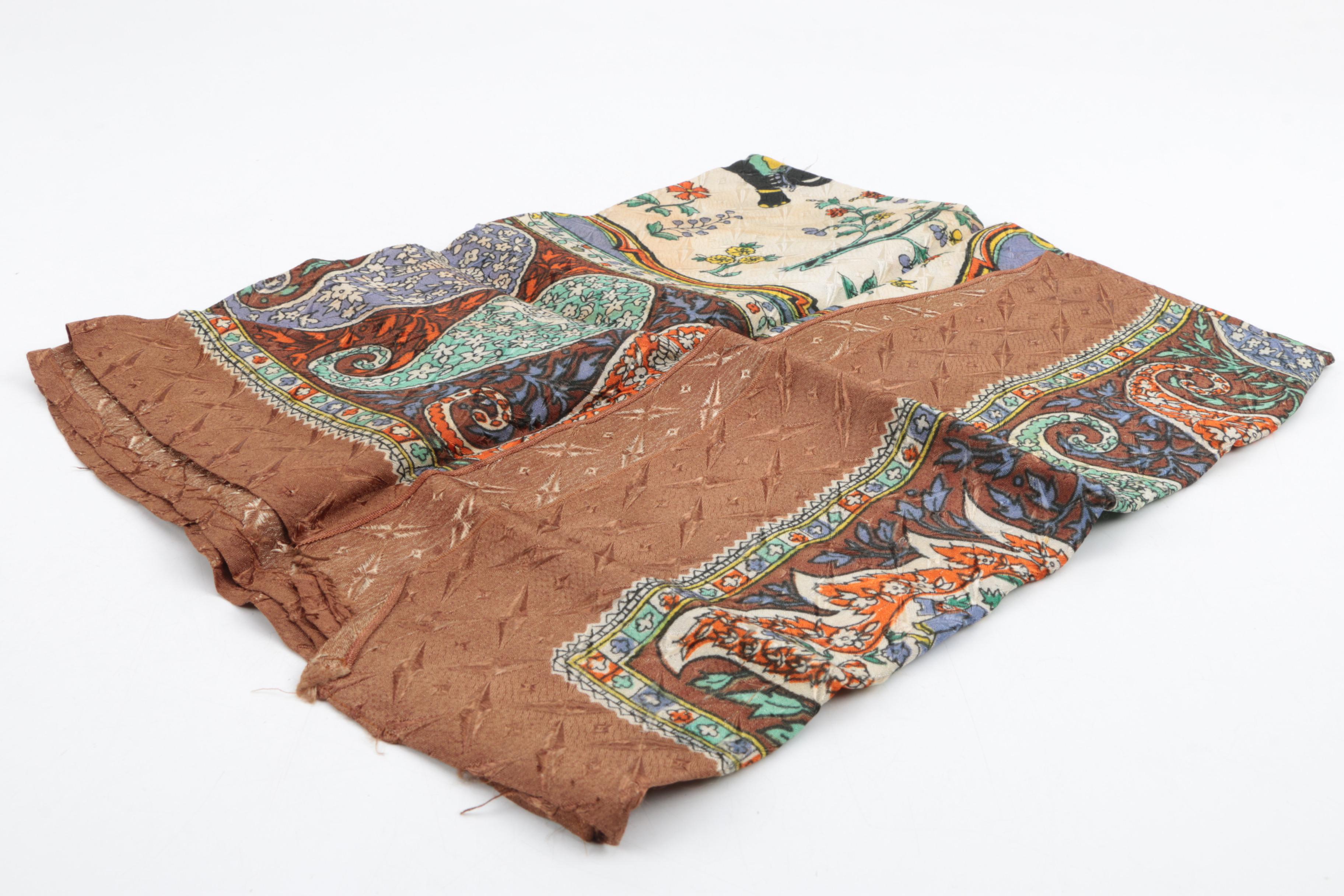 Scarves Collection Including Printed and Cashmere
