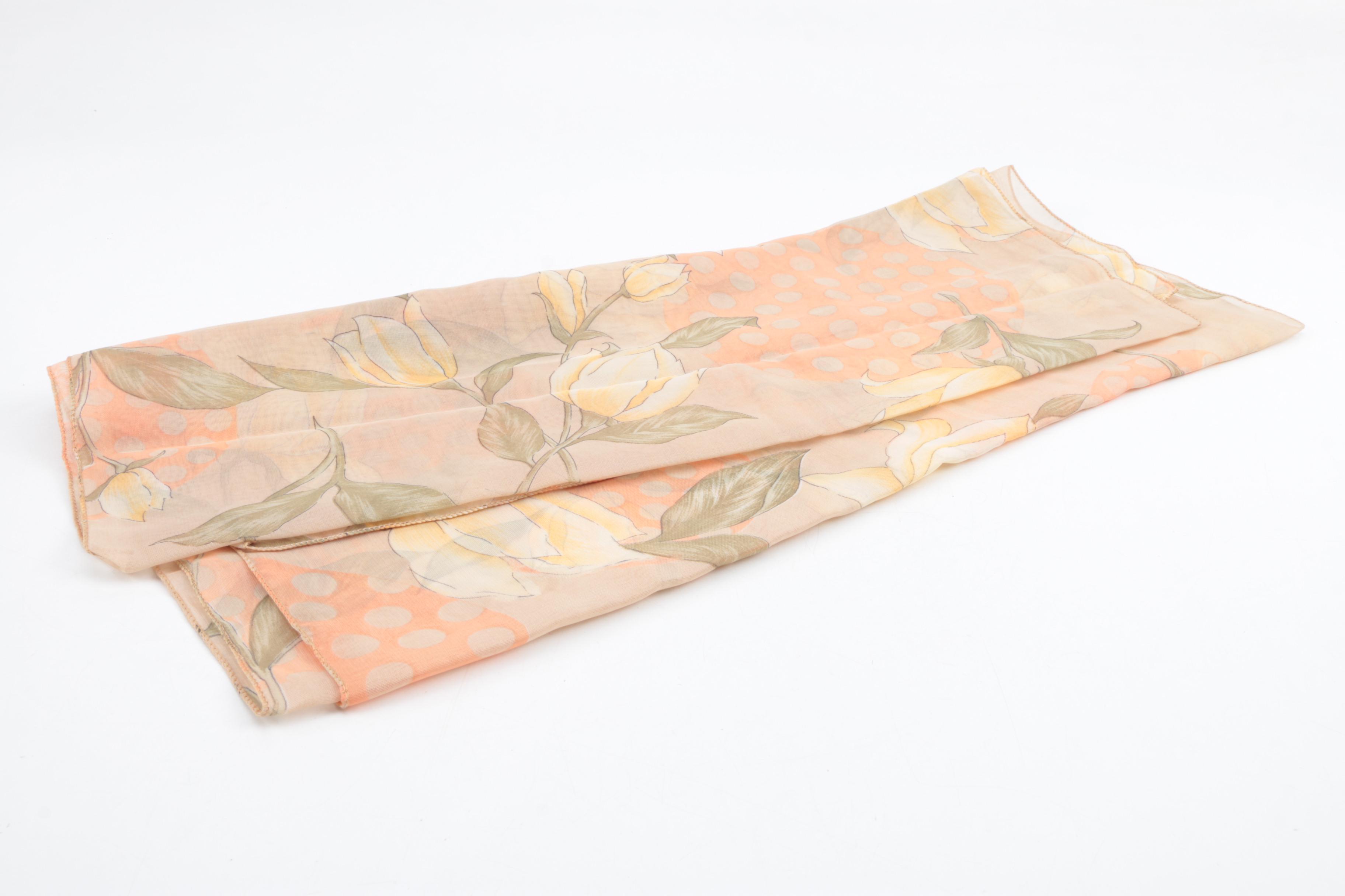 Scarves Collection Including Printed and Cashmere