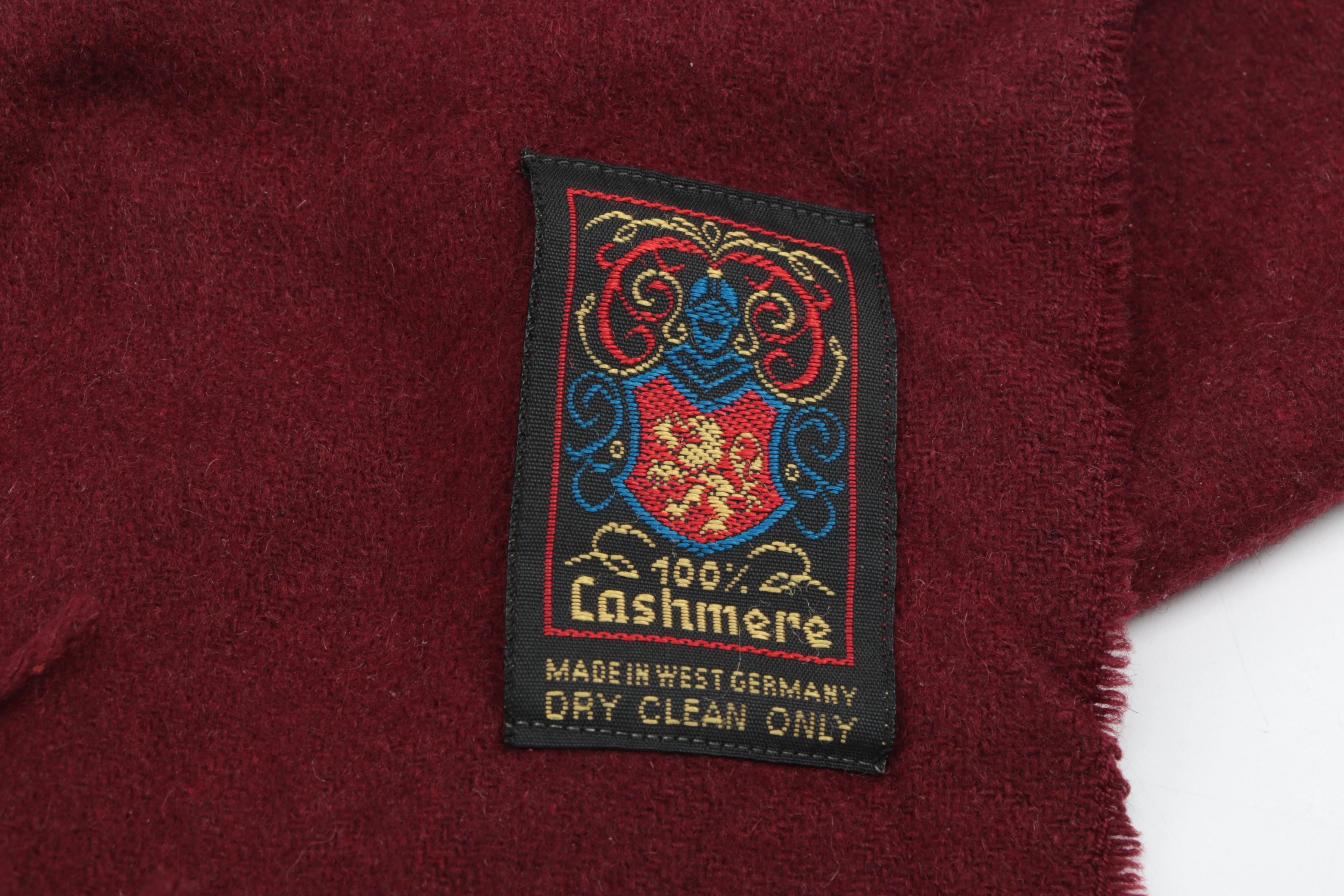 Scarves Collection Including Printed and Cashmere