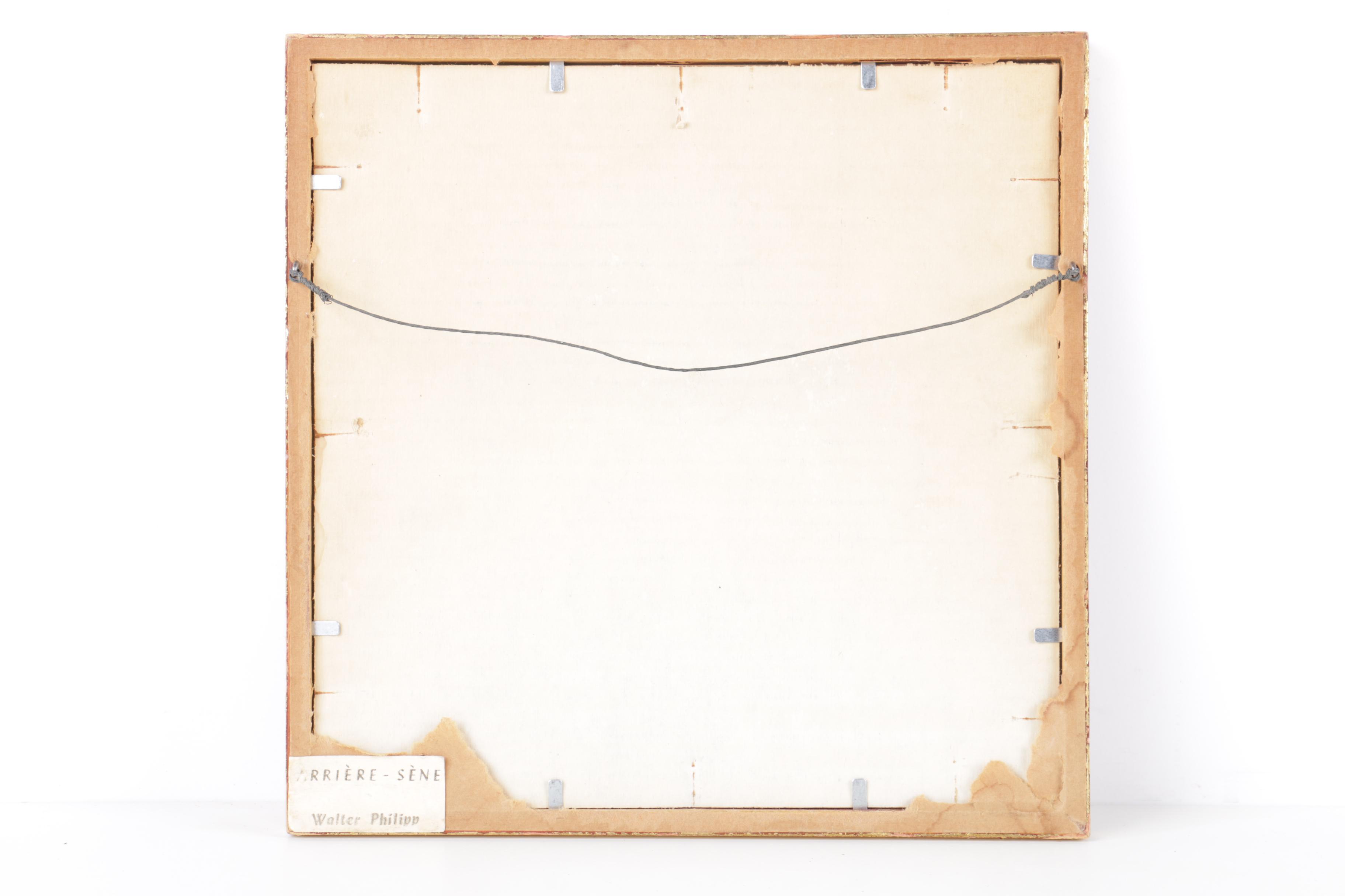 After Walter Philipp Serigraph on Paper of a Clown