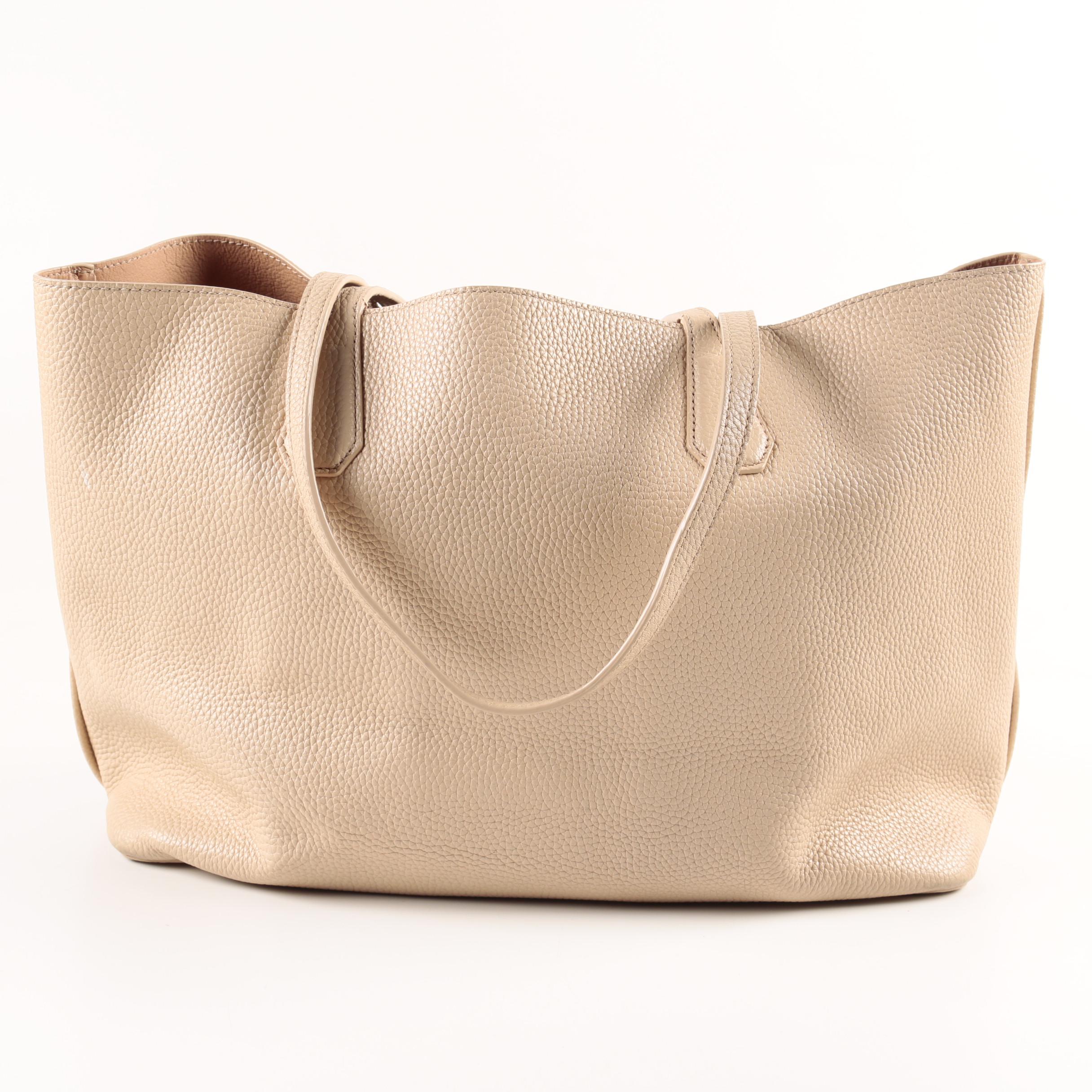 Tory Burch Pebble Grained Leather Tote