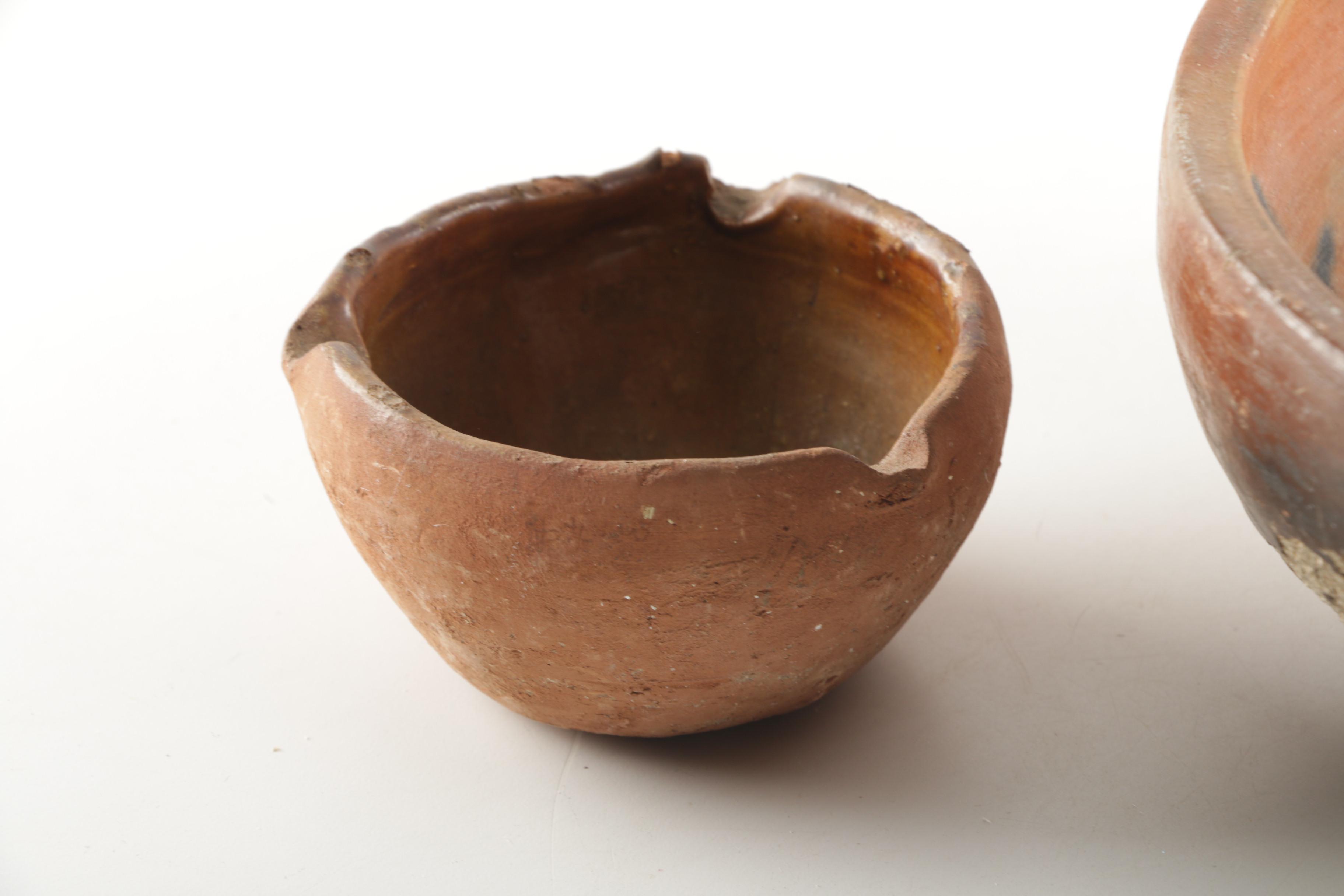 Vintage Earthenware Bowls