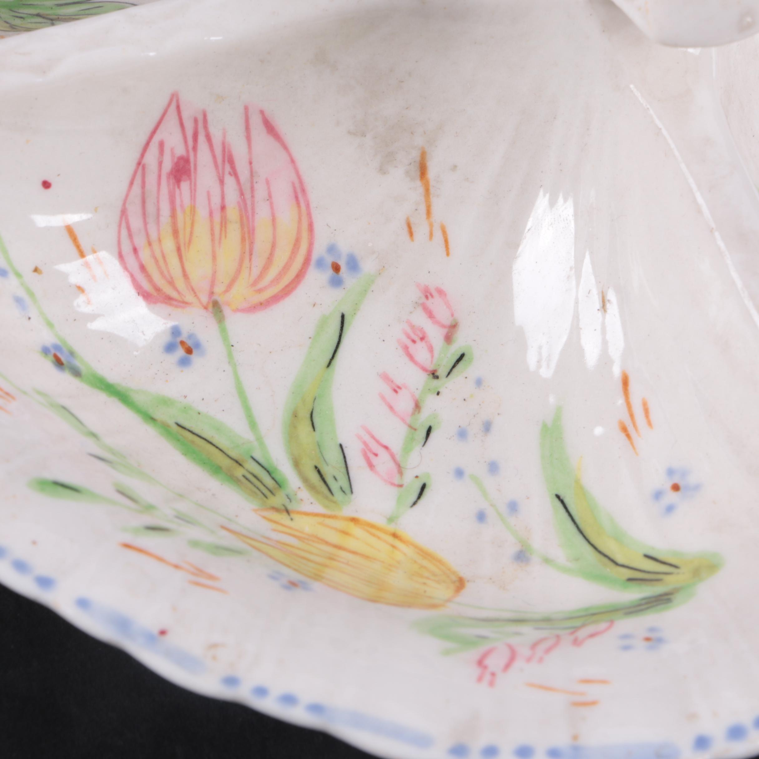 Blue Ridge Earthenware Relish Dish and Decor