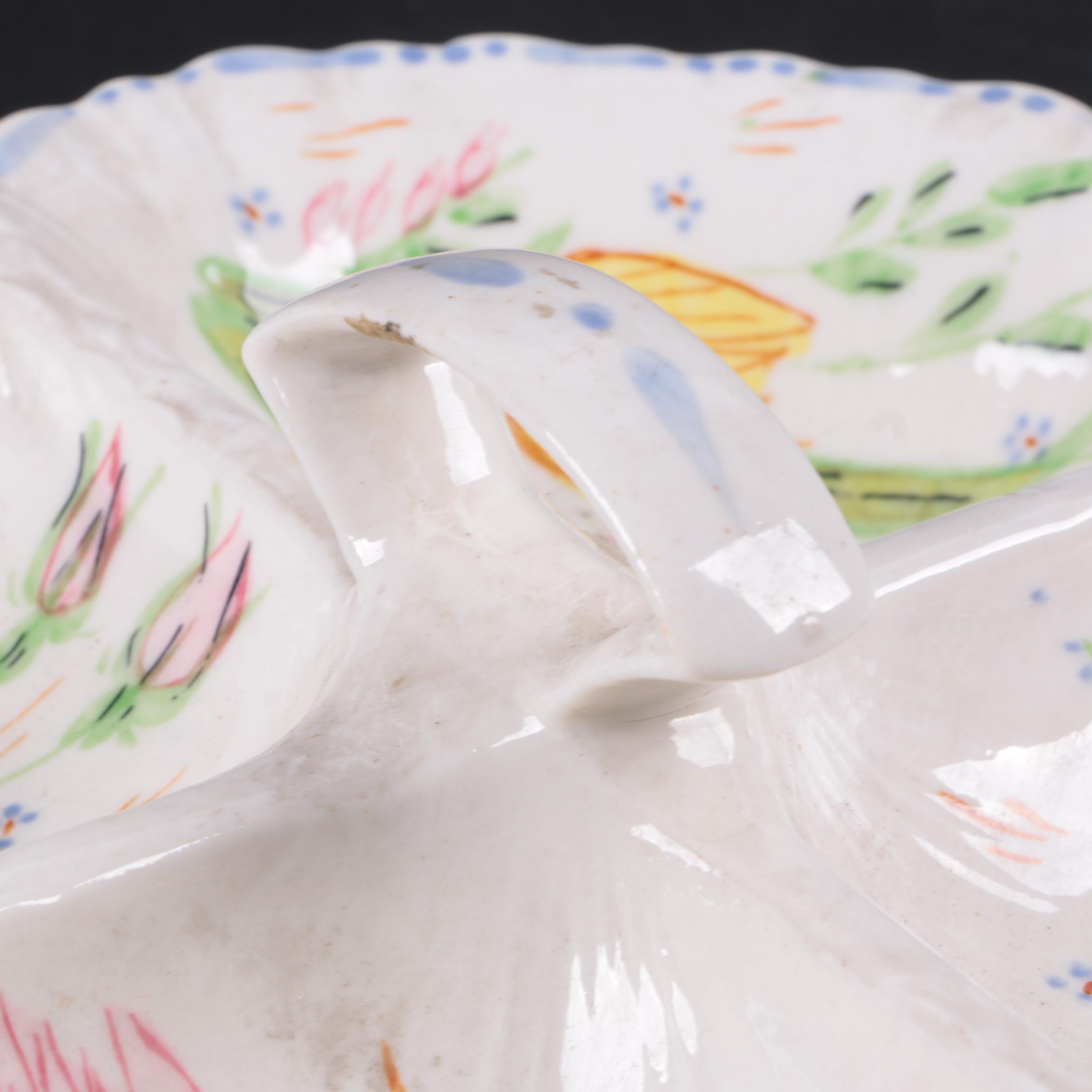 Blue Ridge Earthenware Relish Dish and Decor
