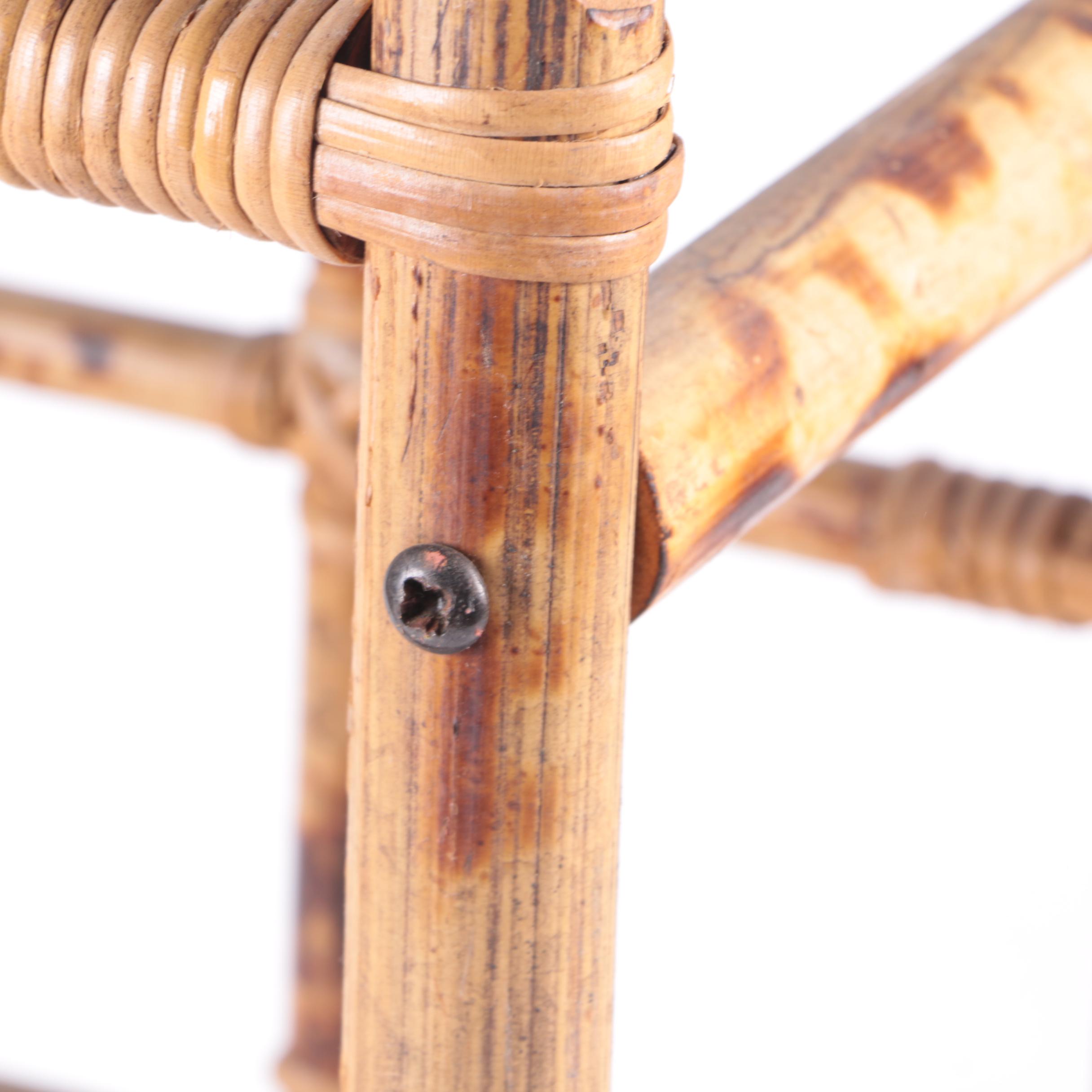 Rattan Magazine Rack and Wine Rack