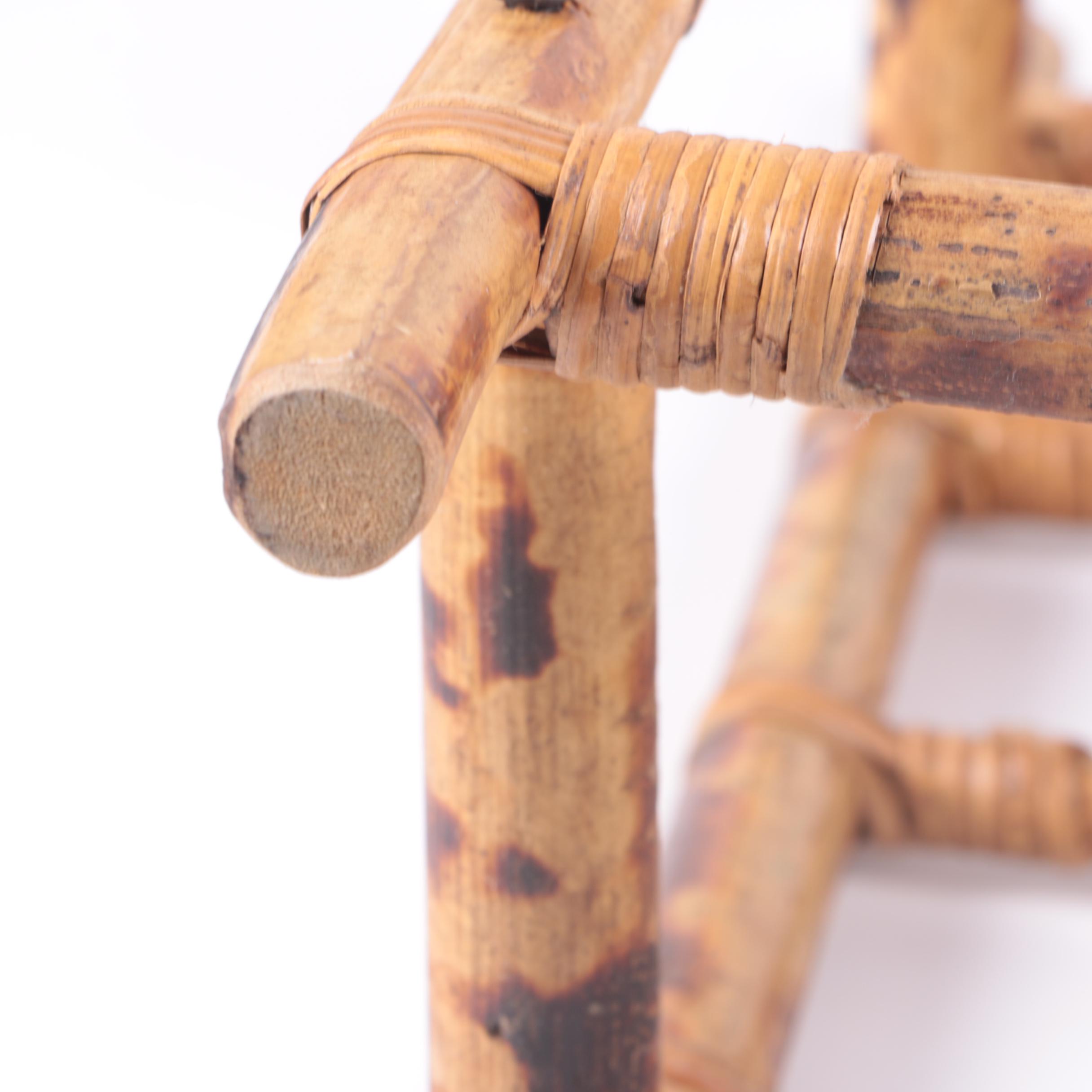 Rattan Magazine Rack and Wine Rack