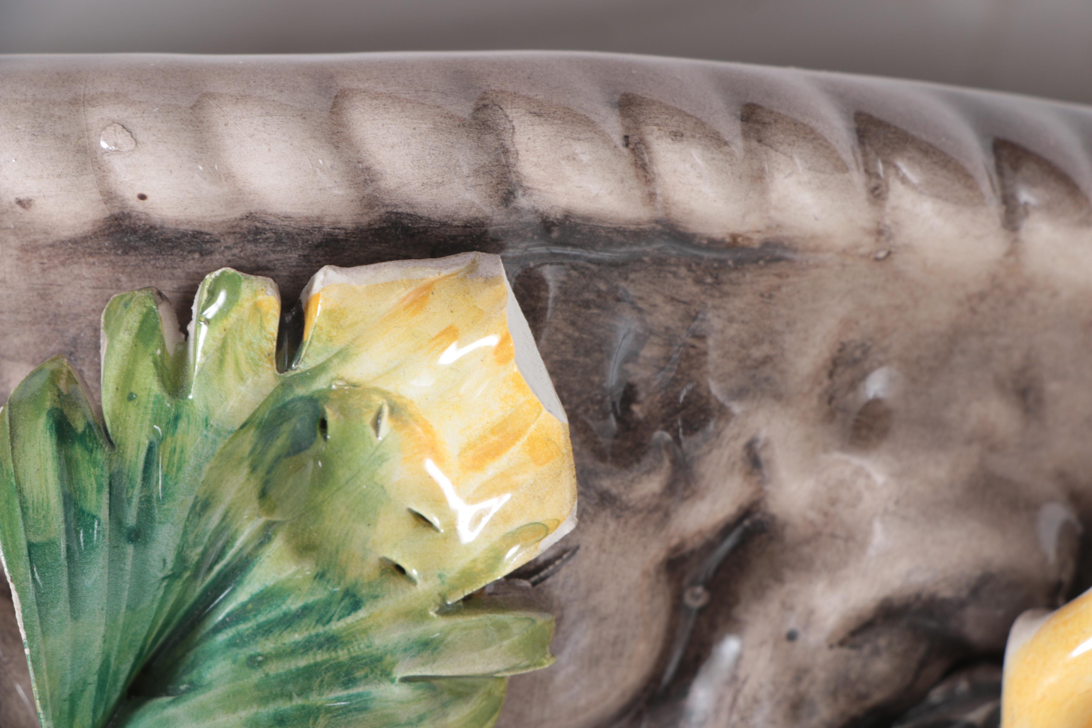 Capodimonte Ceramic Wall Shelf