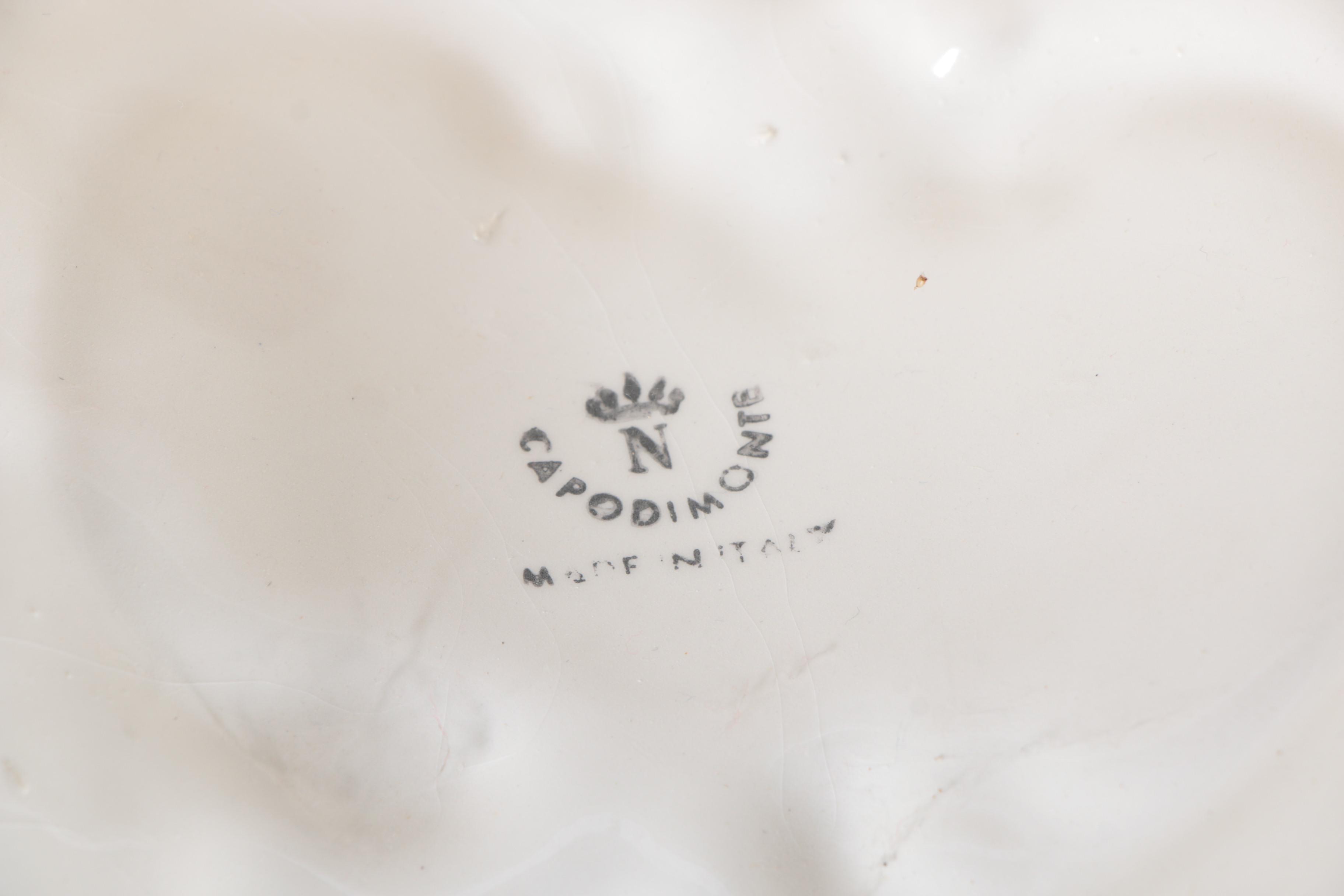 Capodimonte Ceramic Wall Shelf