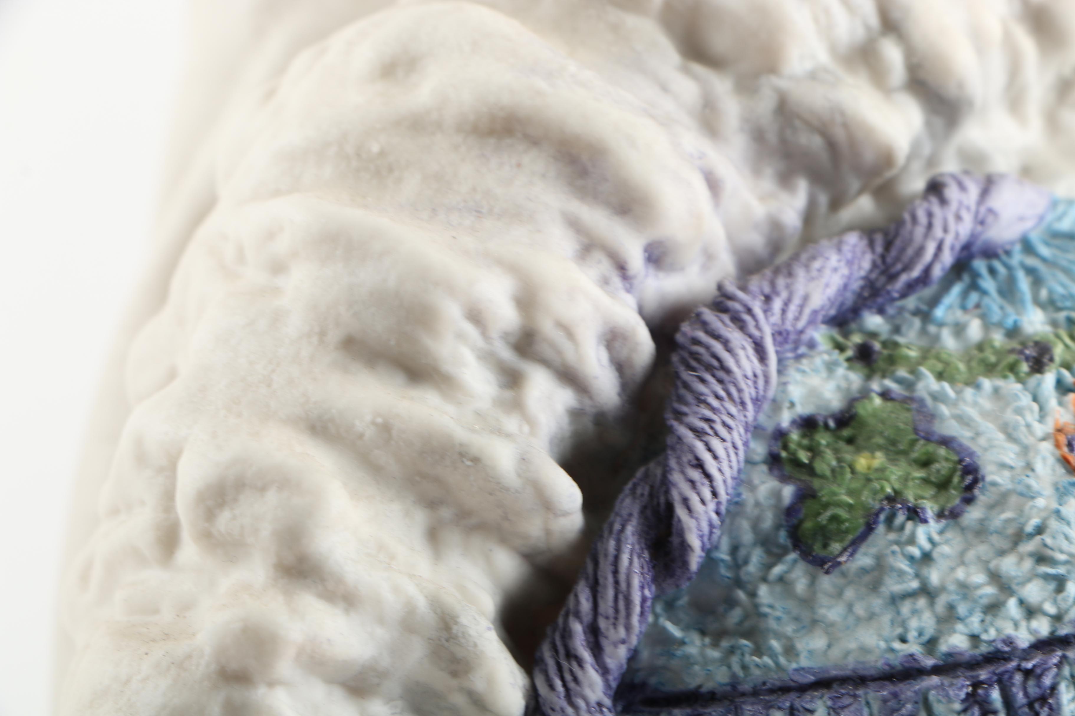 Cybis Porcelain Eskimo Girl Bust "Nanuq, Little Polar Bear"