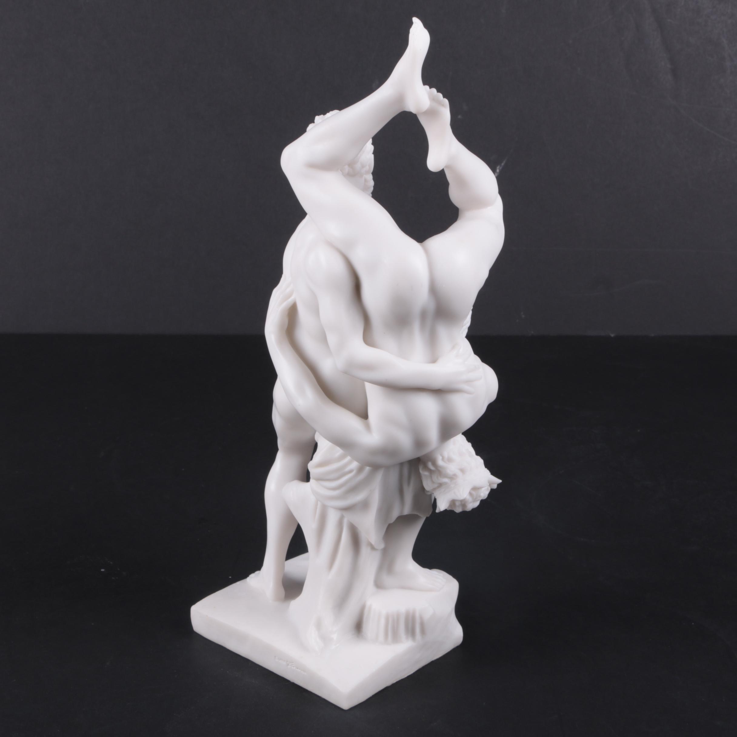 Veronese Collection Marble and Resin Reproduction of "Hercules and Diomedes"