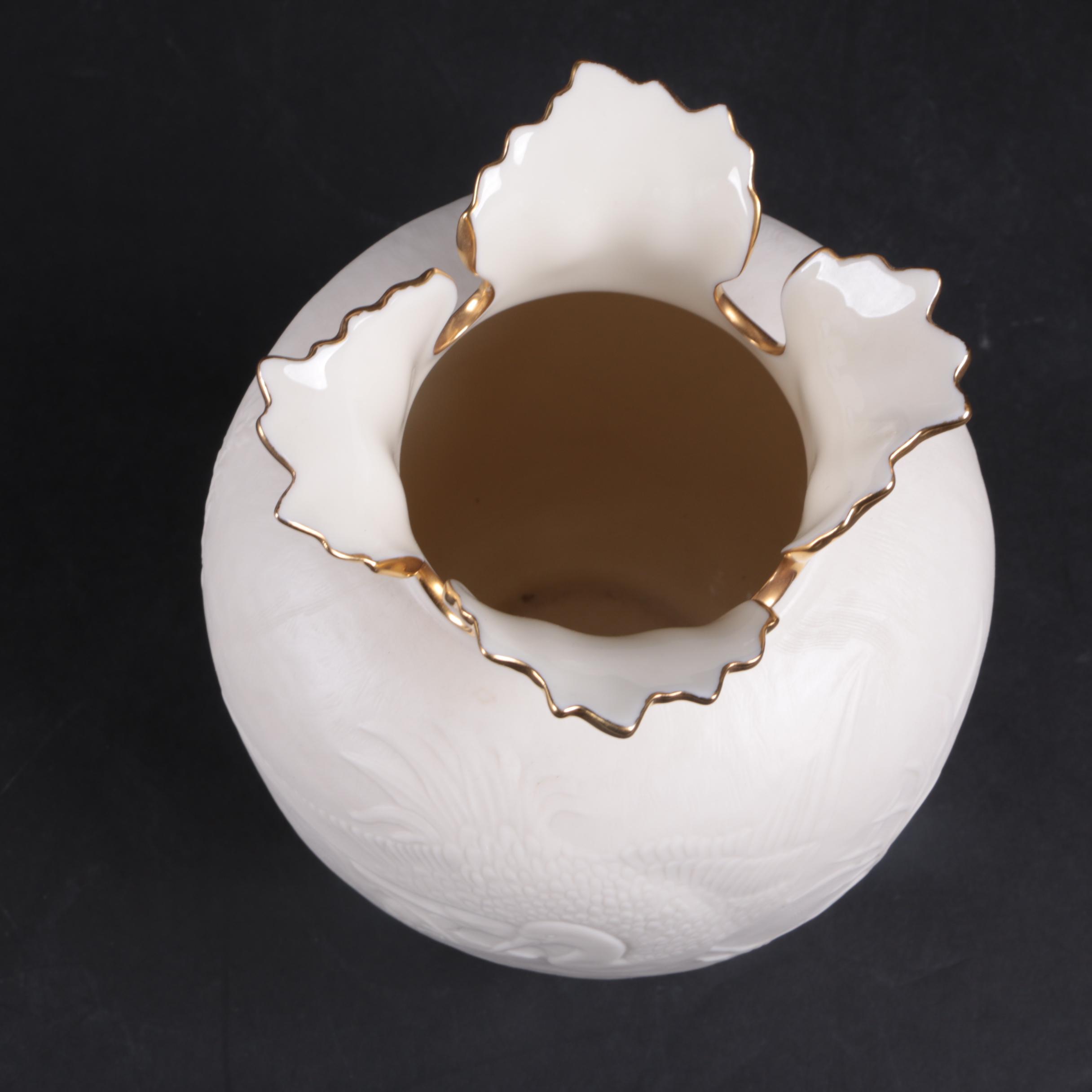 Lenox Heritage Collection Ceramic Vase After Kate Sears