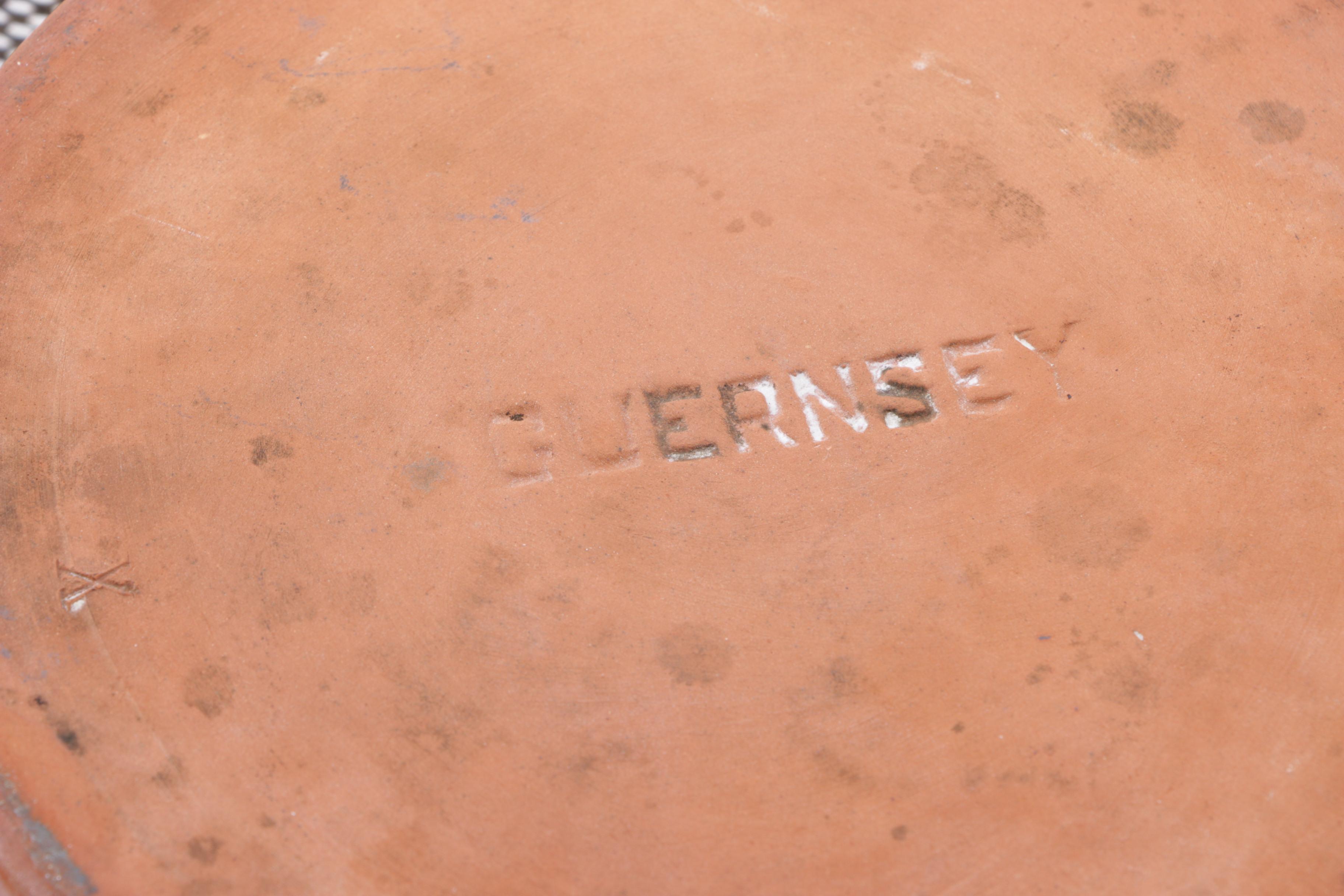 Vintage Guernsey Cookware Bean Pot with Stand