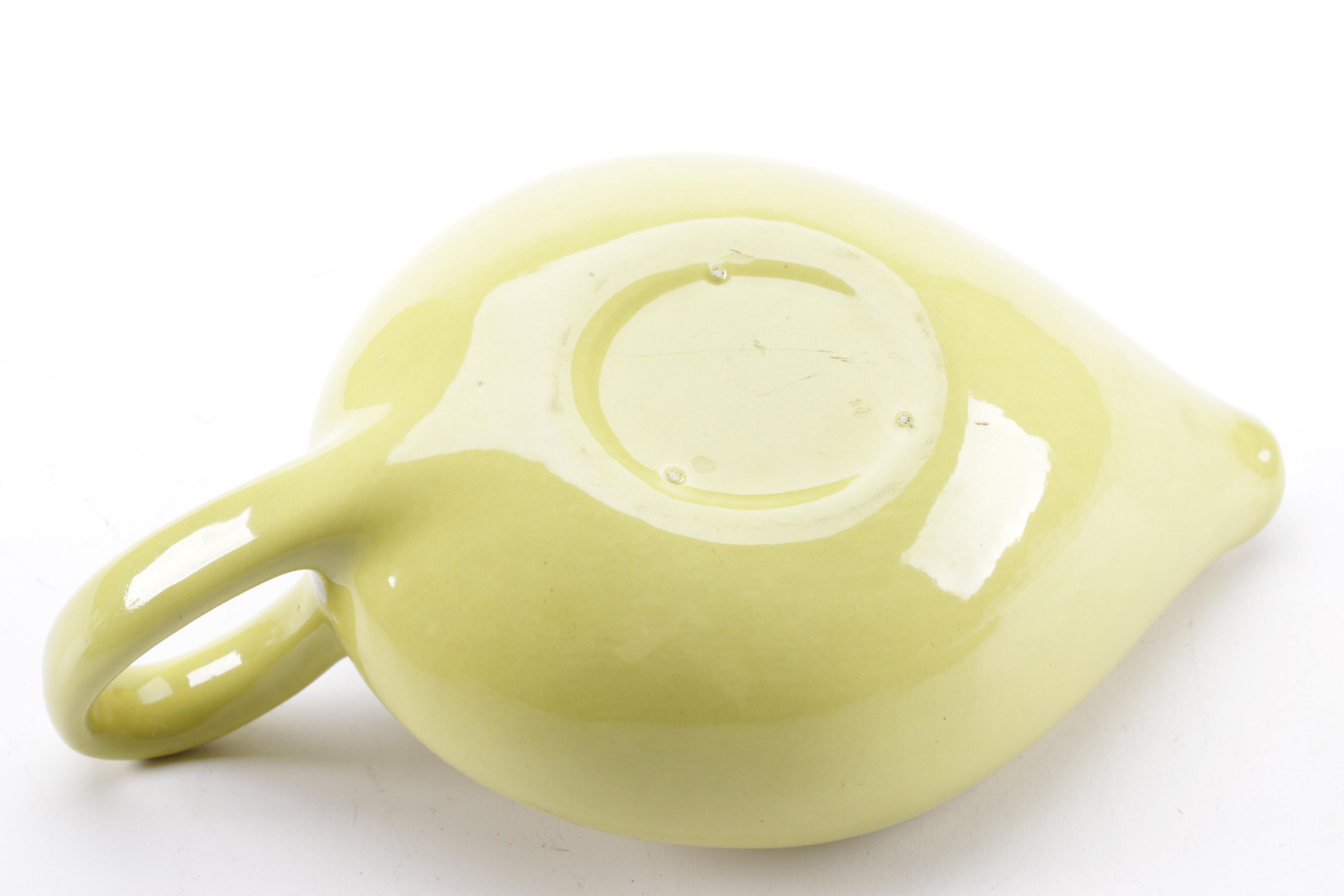 Vintage Guernsey Cookware Bean Pot with Stand