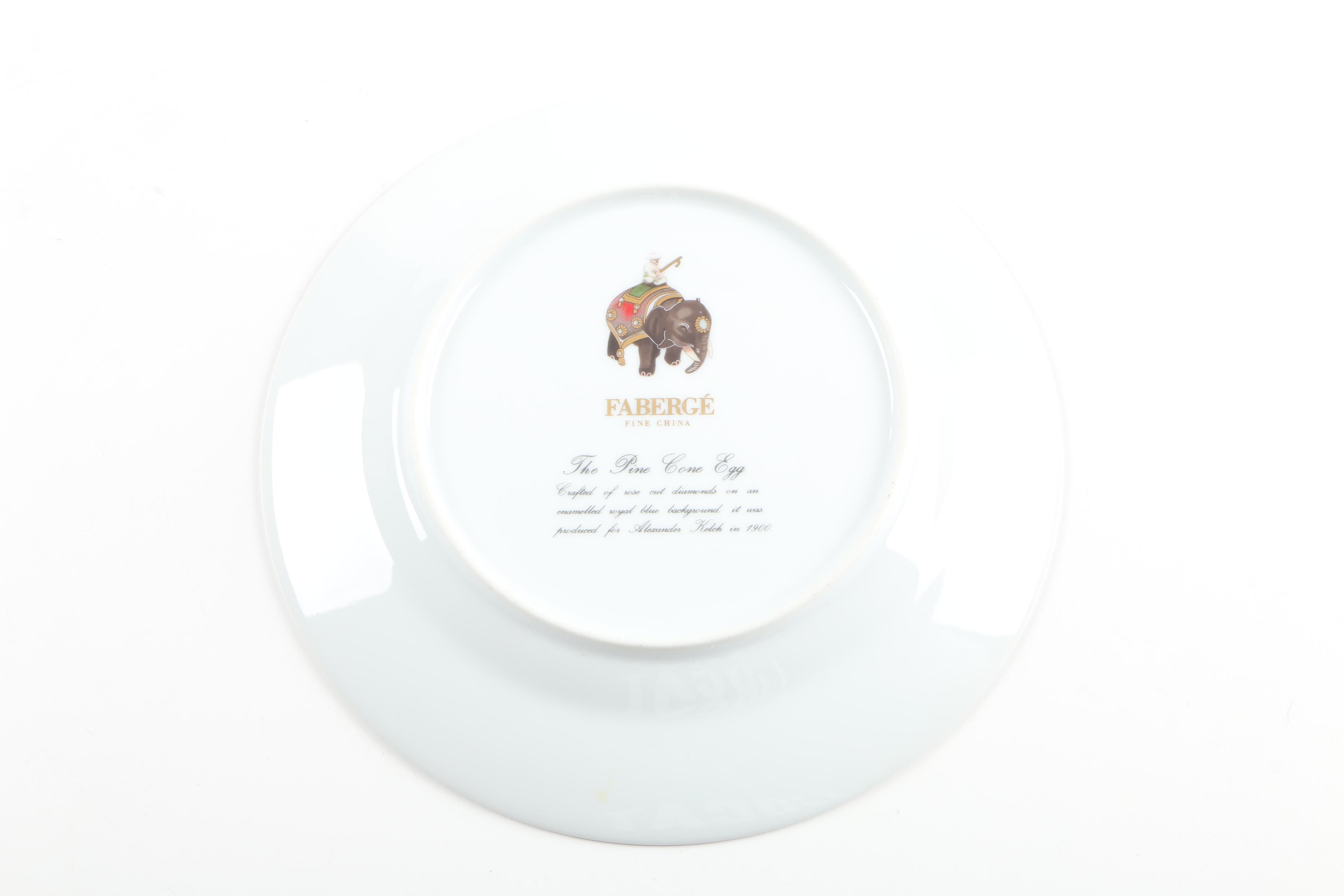 Fabergé "Imperial Egg Collection" Porcelain Tableware