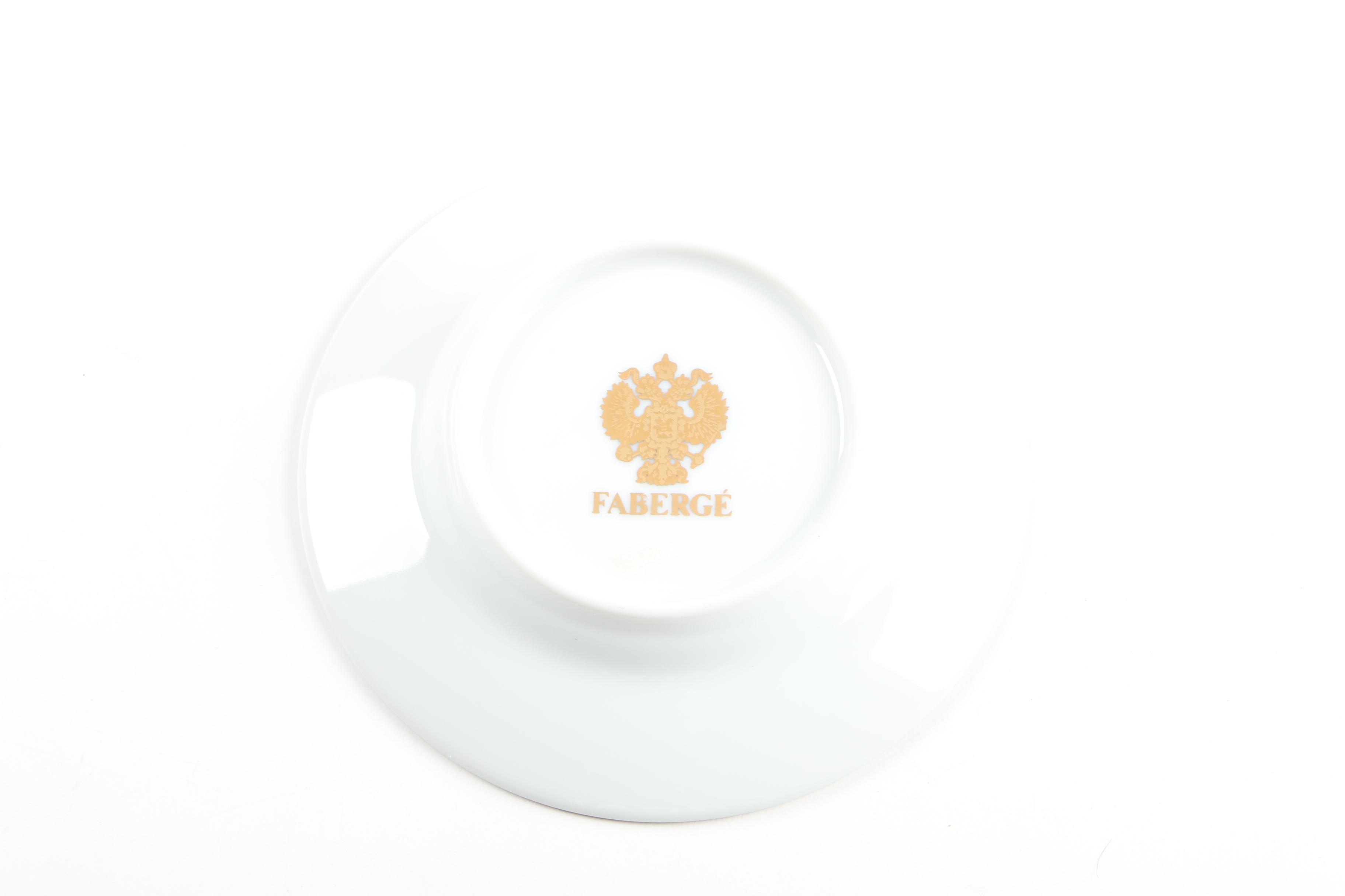 Fabergé "Imperial Egg Collection" Porcelain Tableware