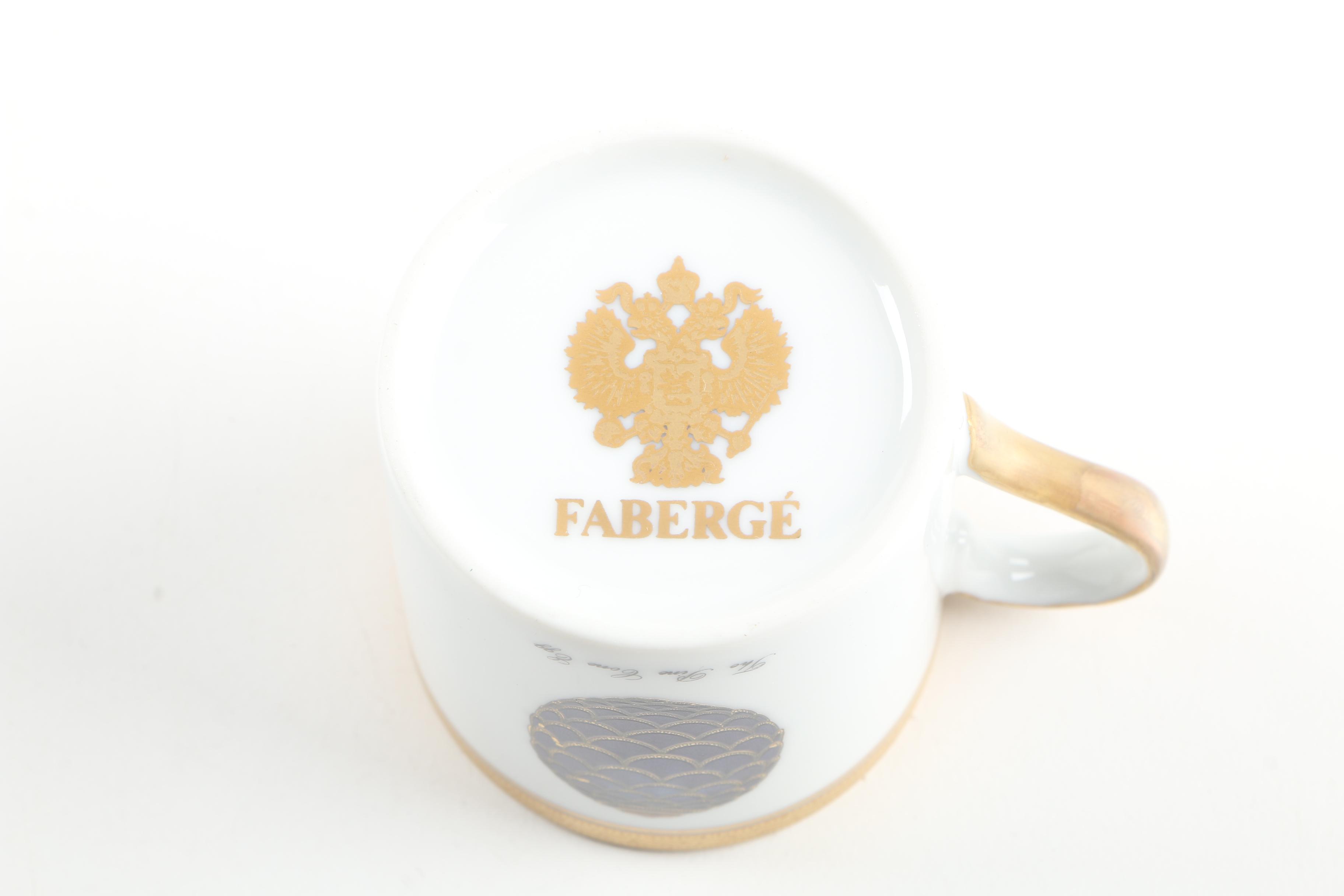Fabergé "Imperial Egg Collection" Porcelain Tableware