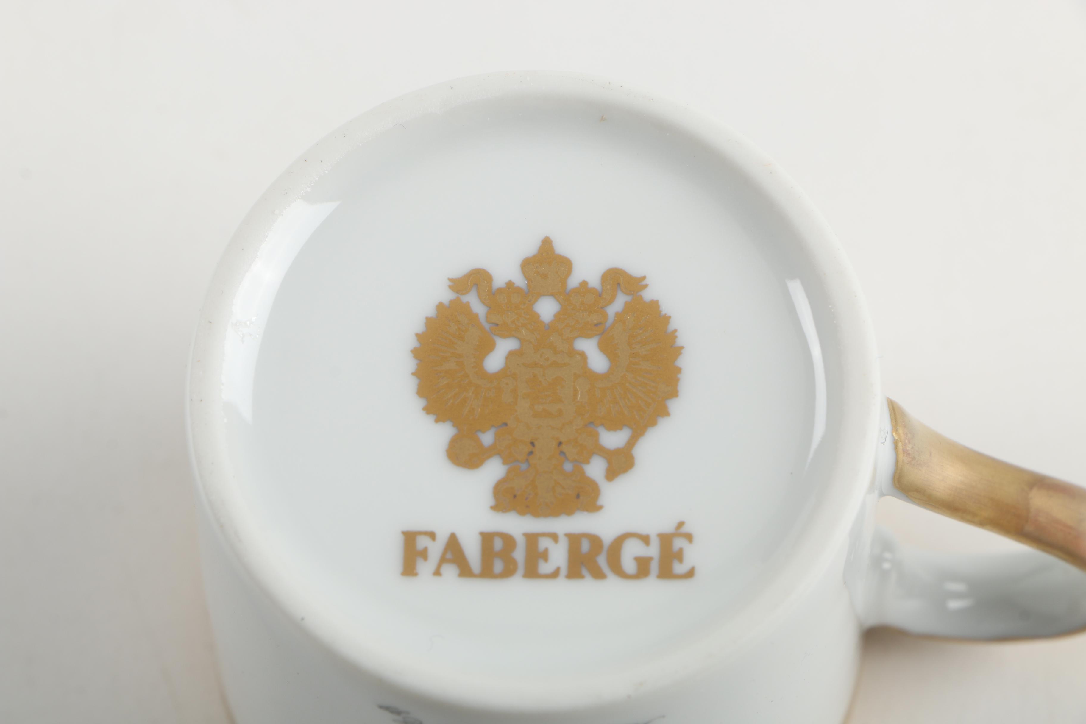Fabergé "Imperial Egg Collection" Porcelain Tableware