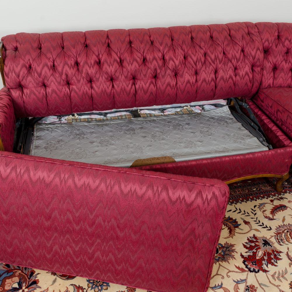 Vintage Sectional Sleeper Sofa
