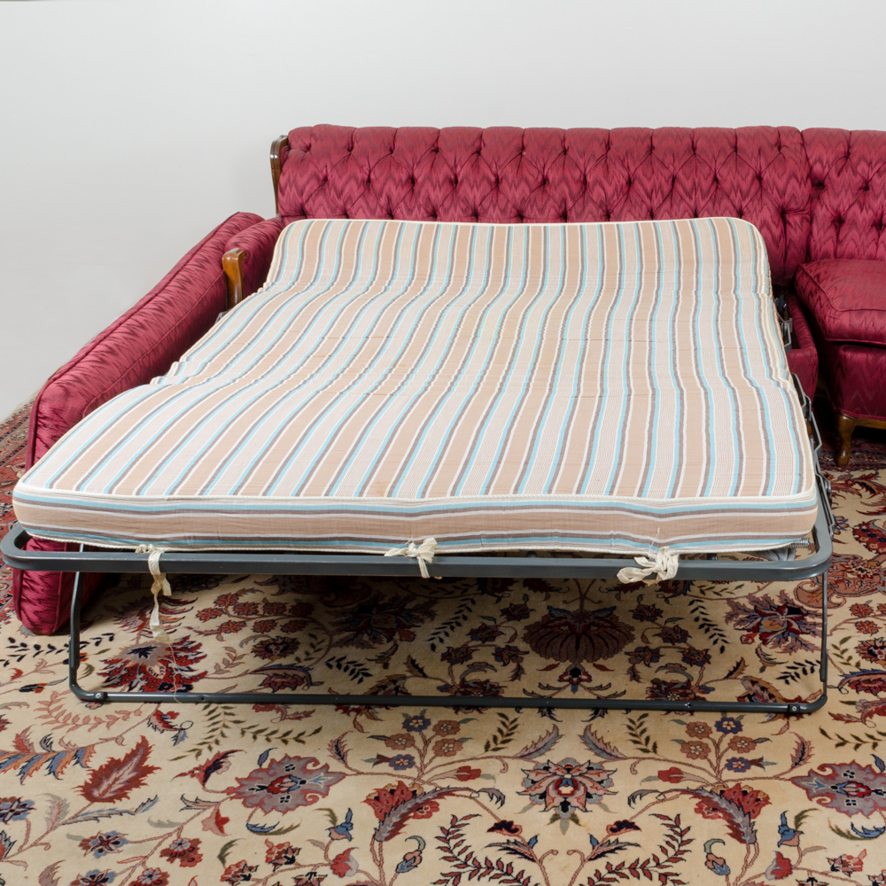Vintage Sectional Sleeper Sofa