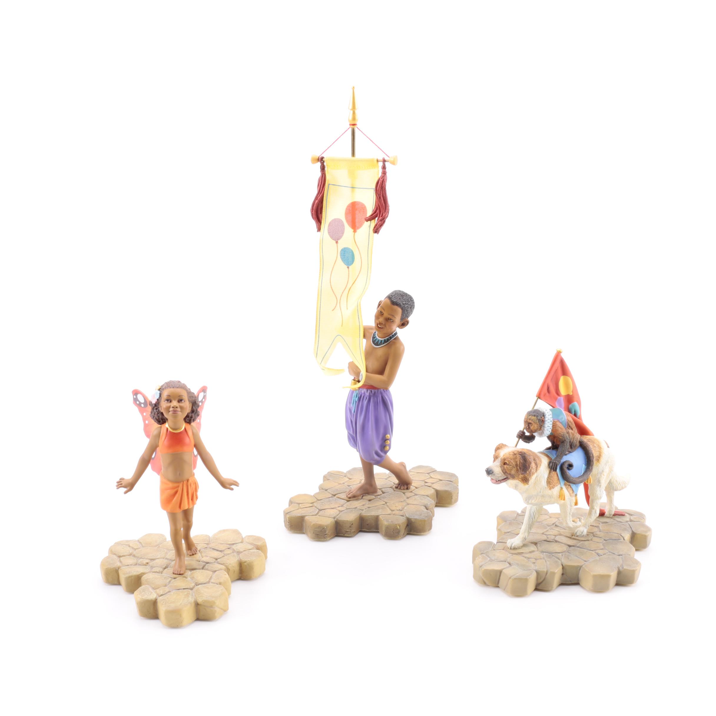 Collection of Limited Edition The Blackshear "Jamboree Parade" Figurines