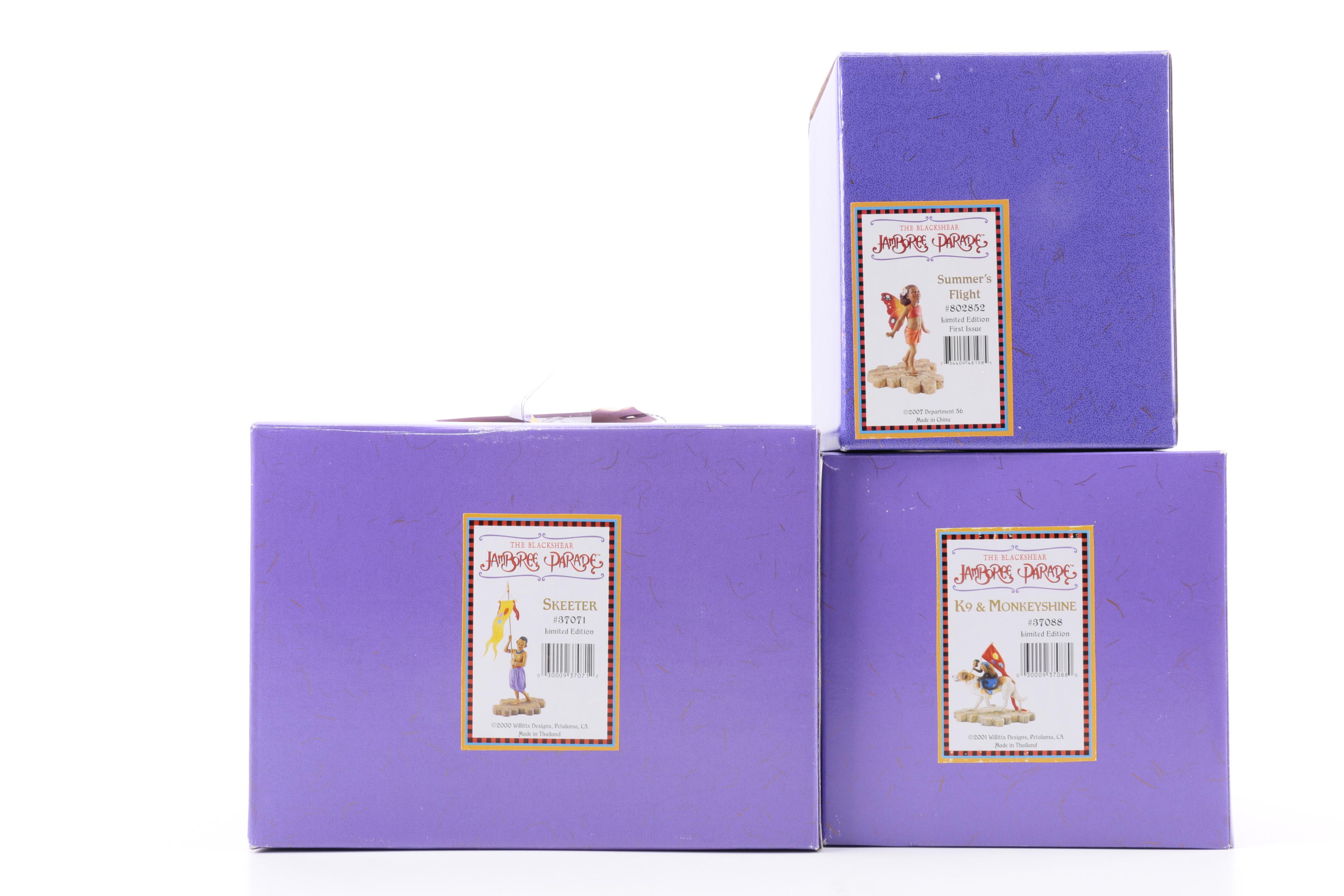 Collection of Limited Edition The Blackshear "Jamboree Parade" Figurines