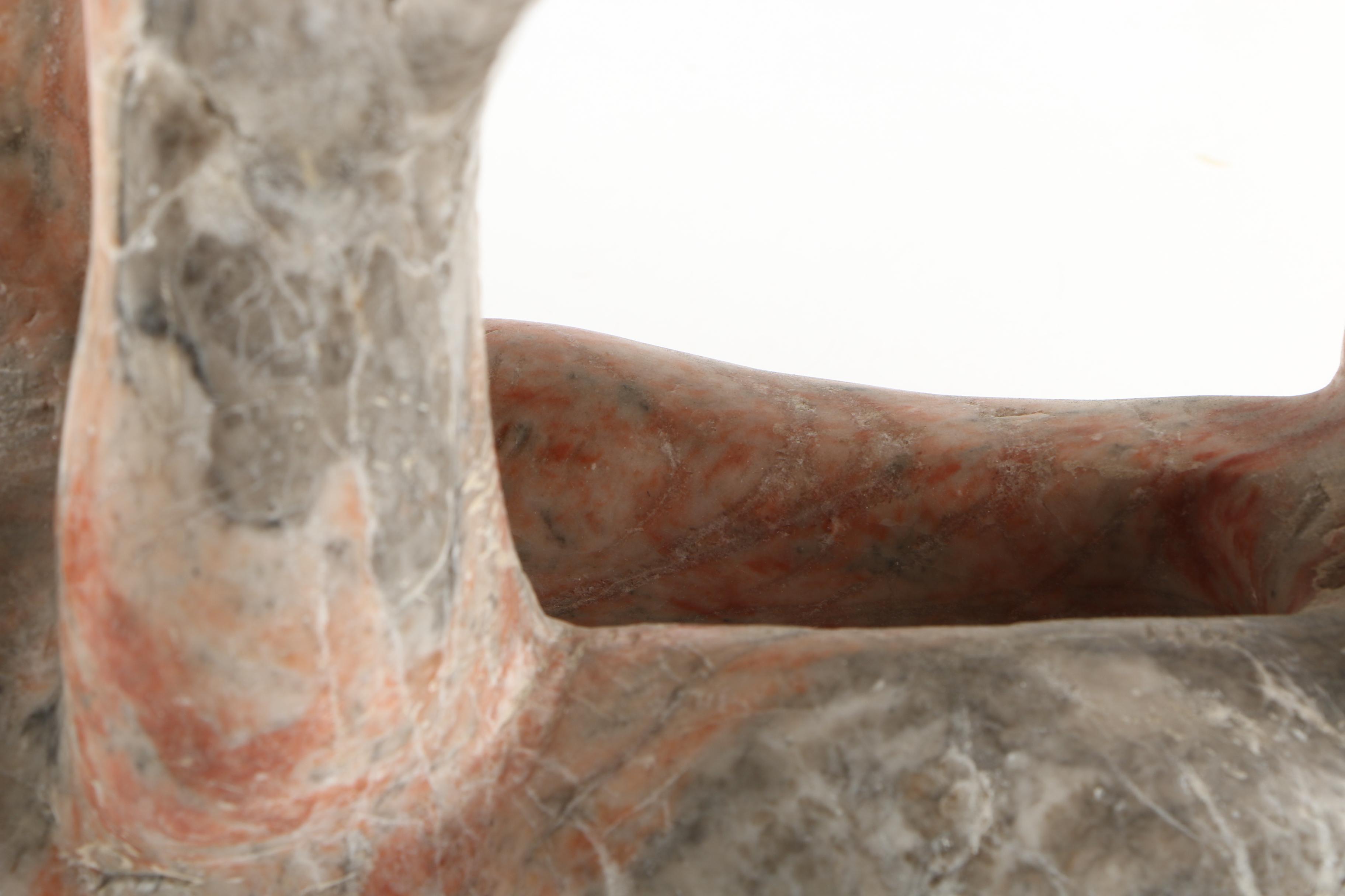 Soapstone Candle Holder