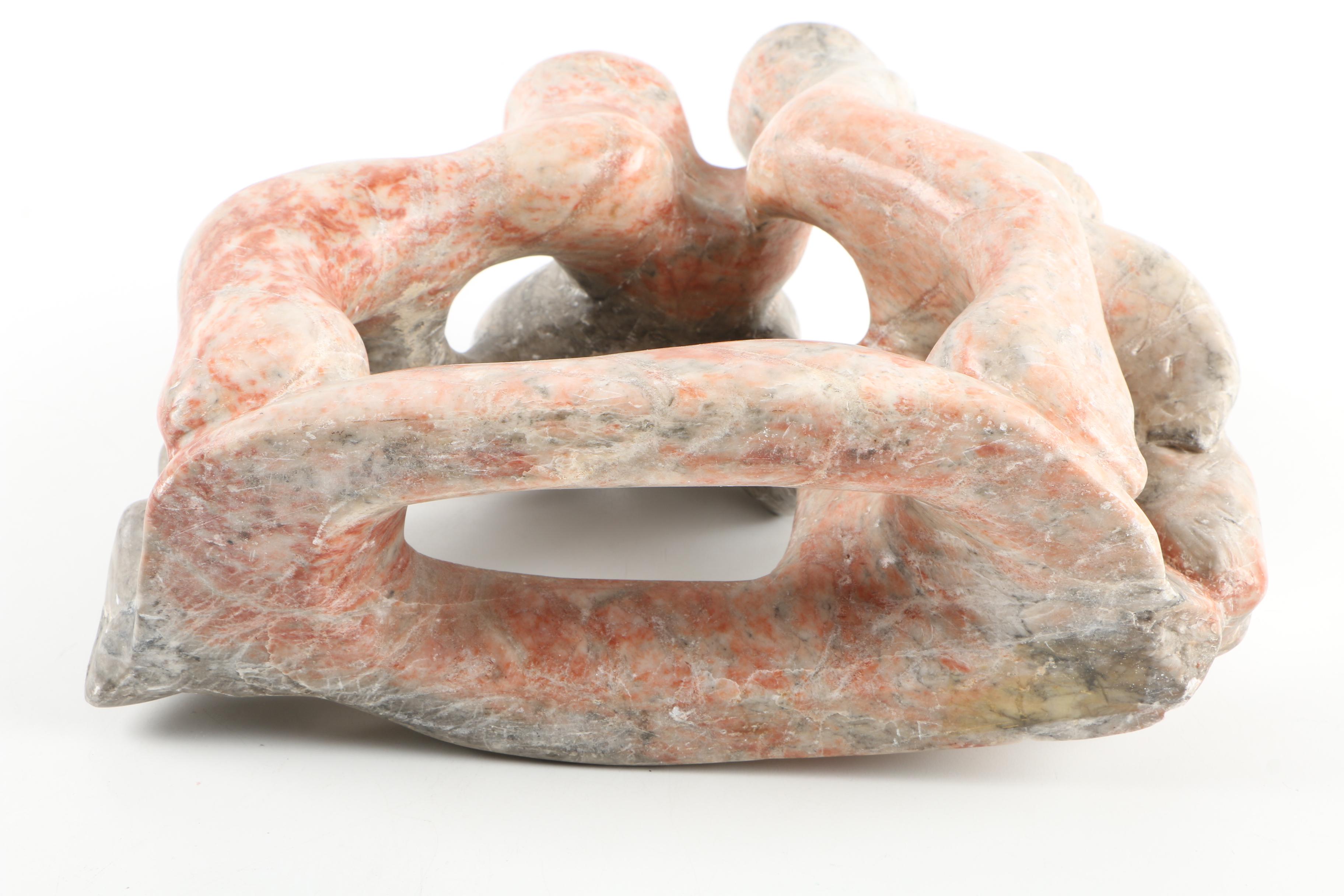 Soapstone Candle Holder
