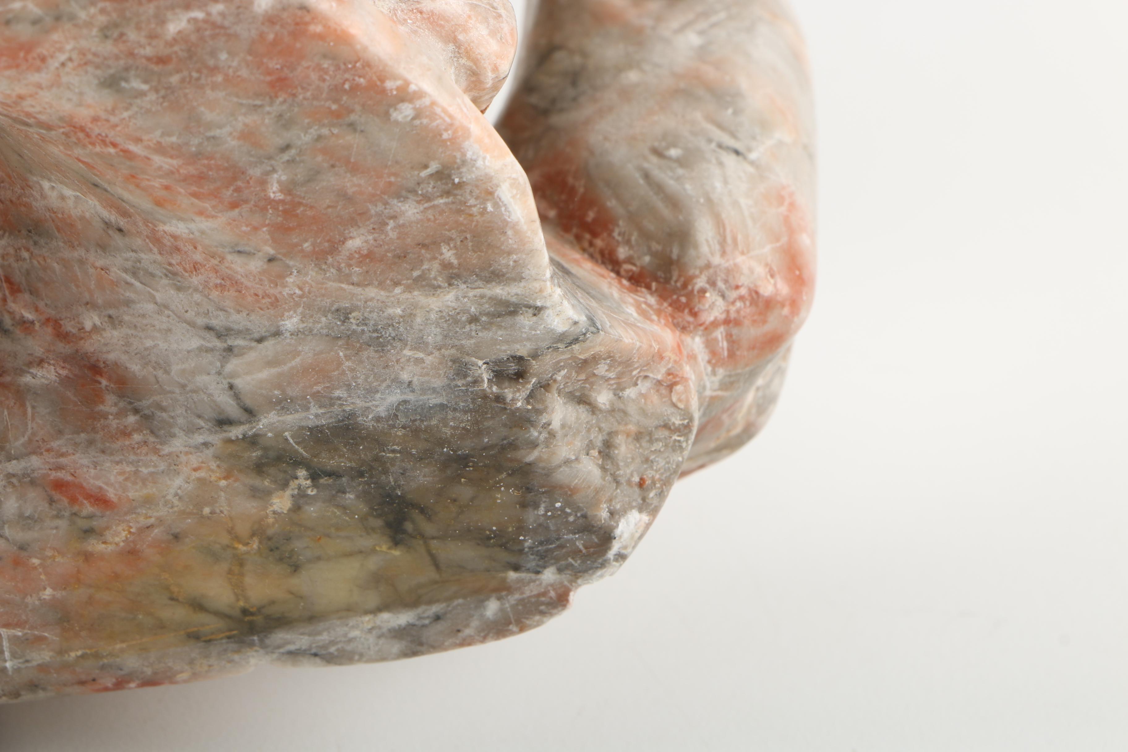 Soapstone Candle Holder