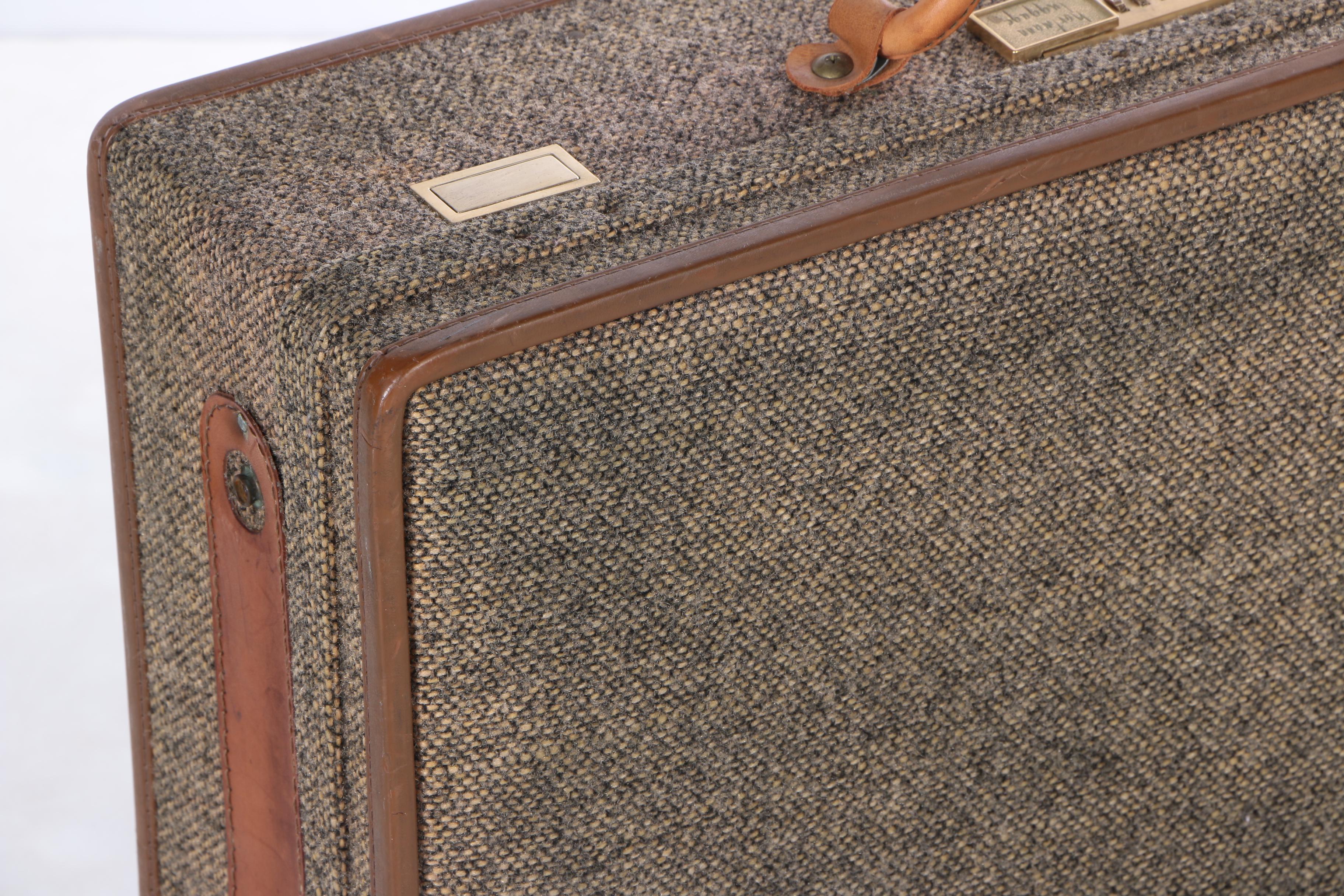 Hartmann Luggage Tweed Suitcase