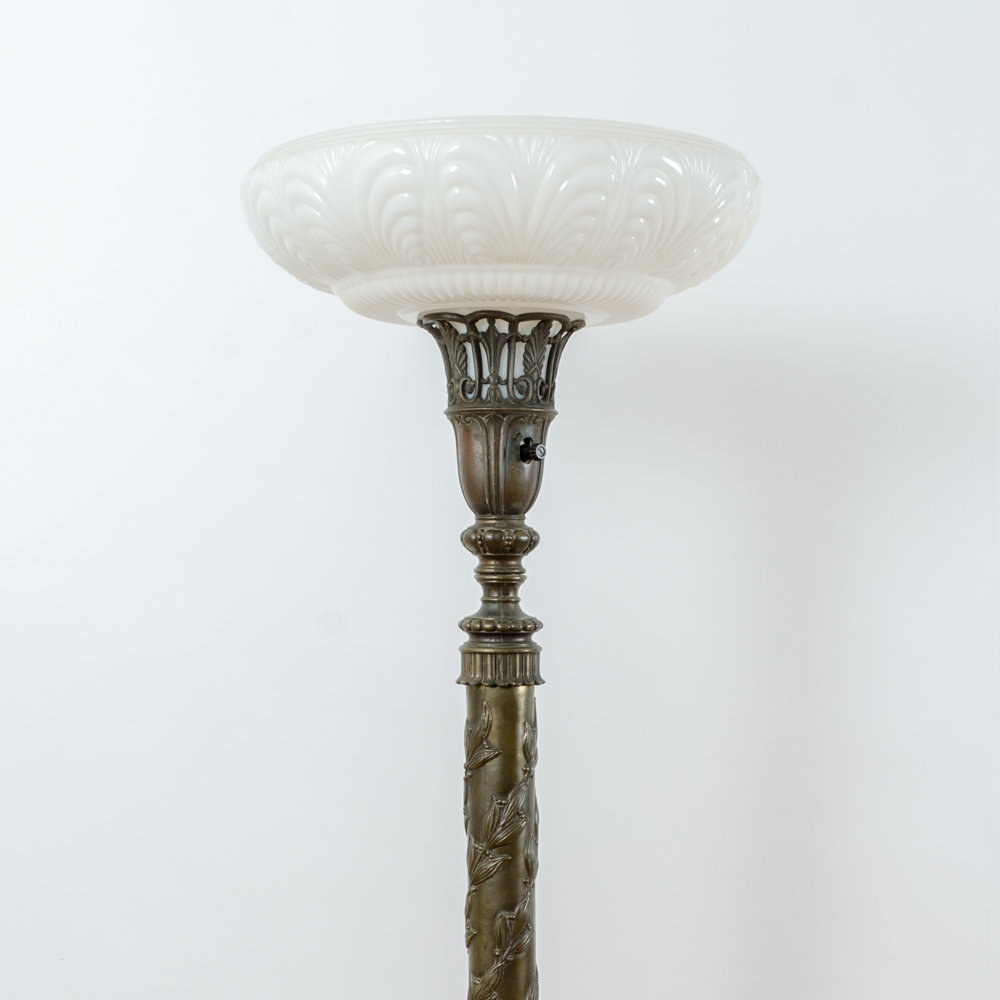 Vintage Art Deco Style Floor Lamp