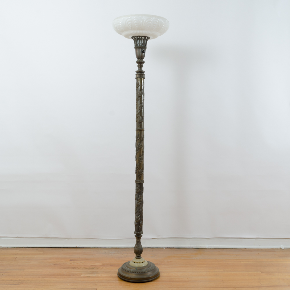 Vintage Art Deco Style Floor Lamp