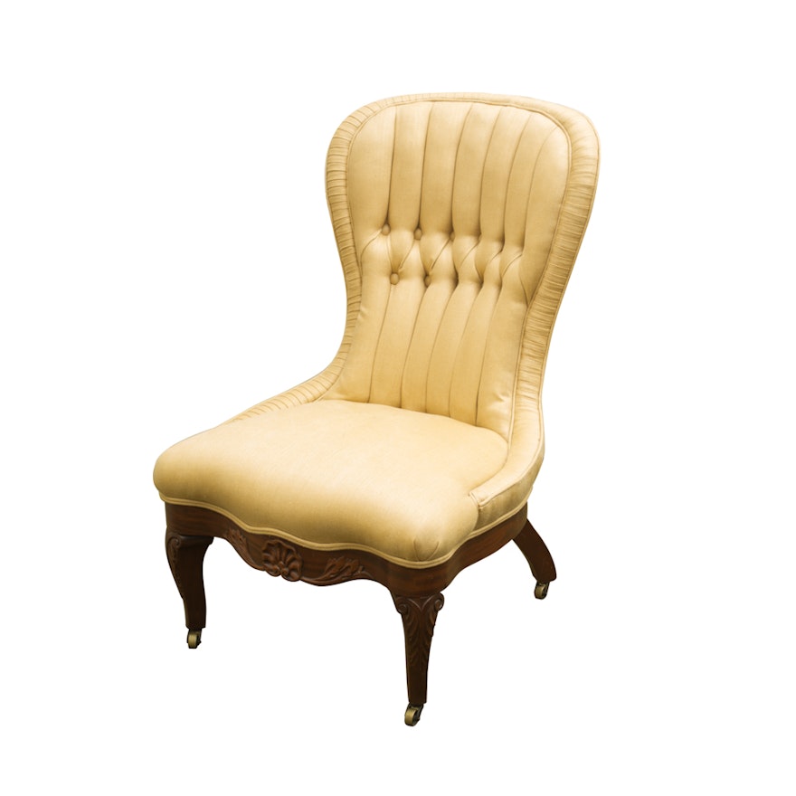 Vintage Queen Anne Style Side Chair