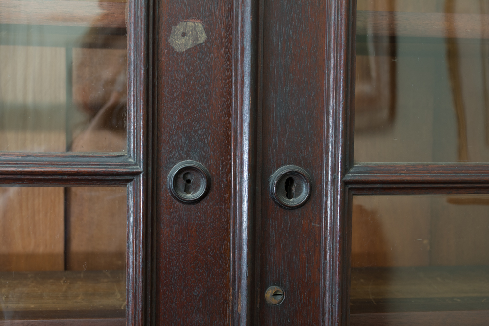 Antique American Walnut Bookcase