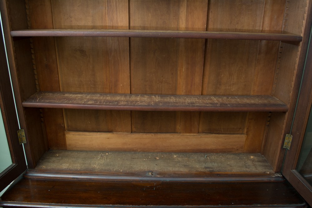 Antique American Walnut Bookcase