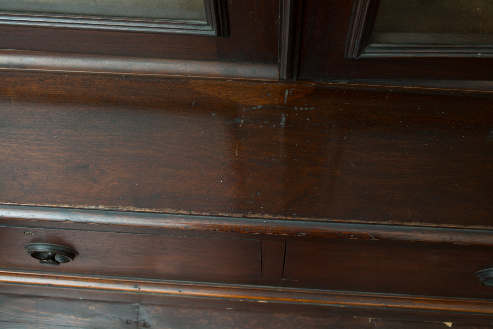 Antique American Walnut Bookcase