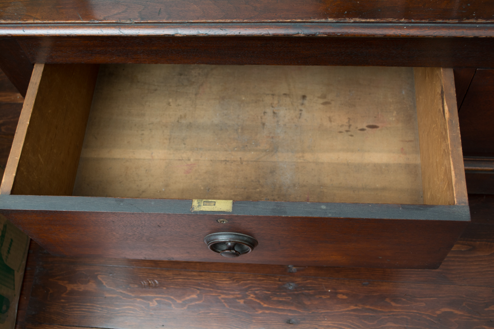 Antique American Walnut Bookcase