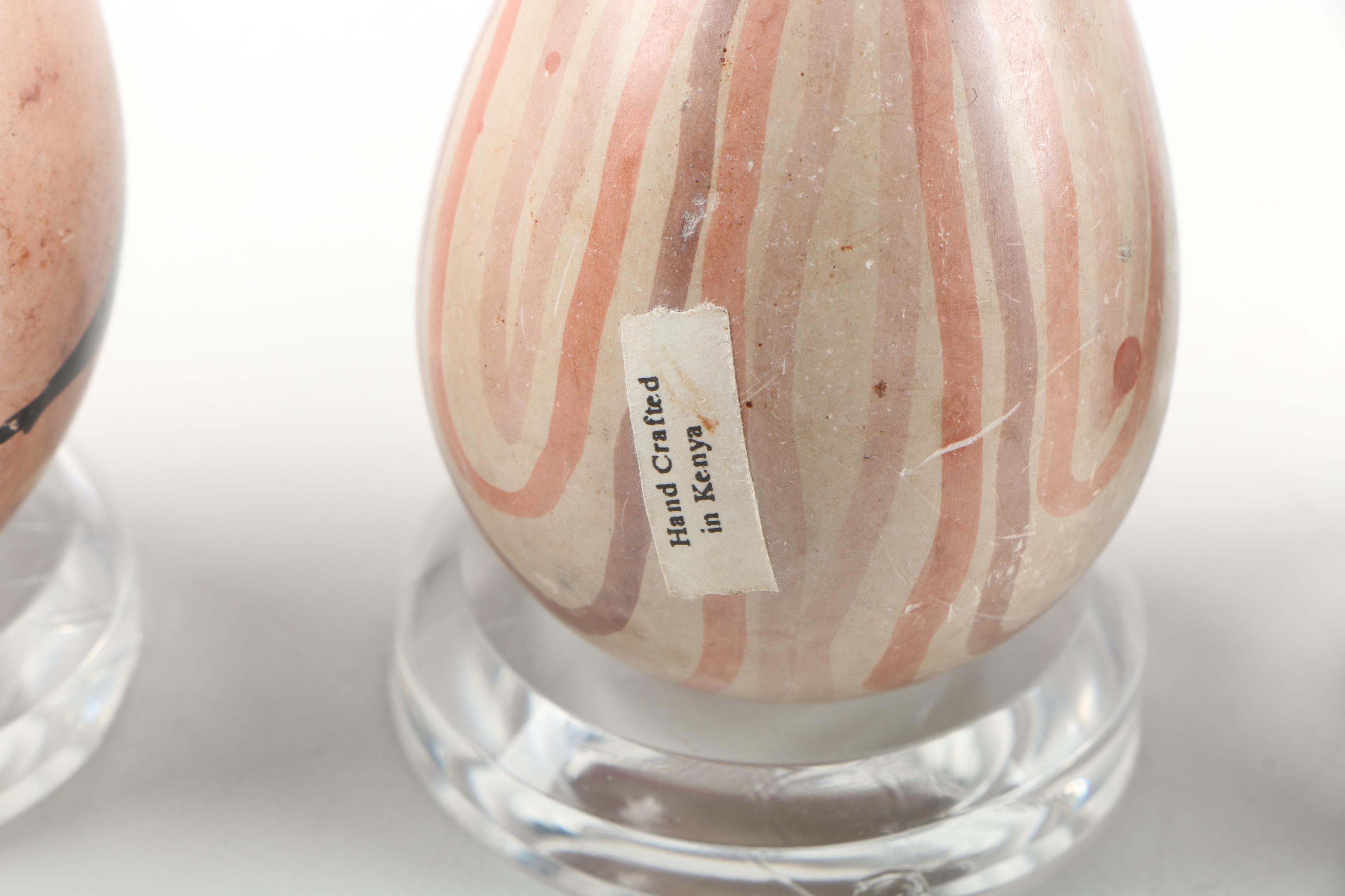Marble, Alabaster, and Soapstone Eggs
