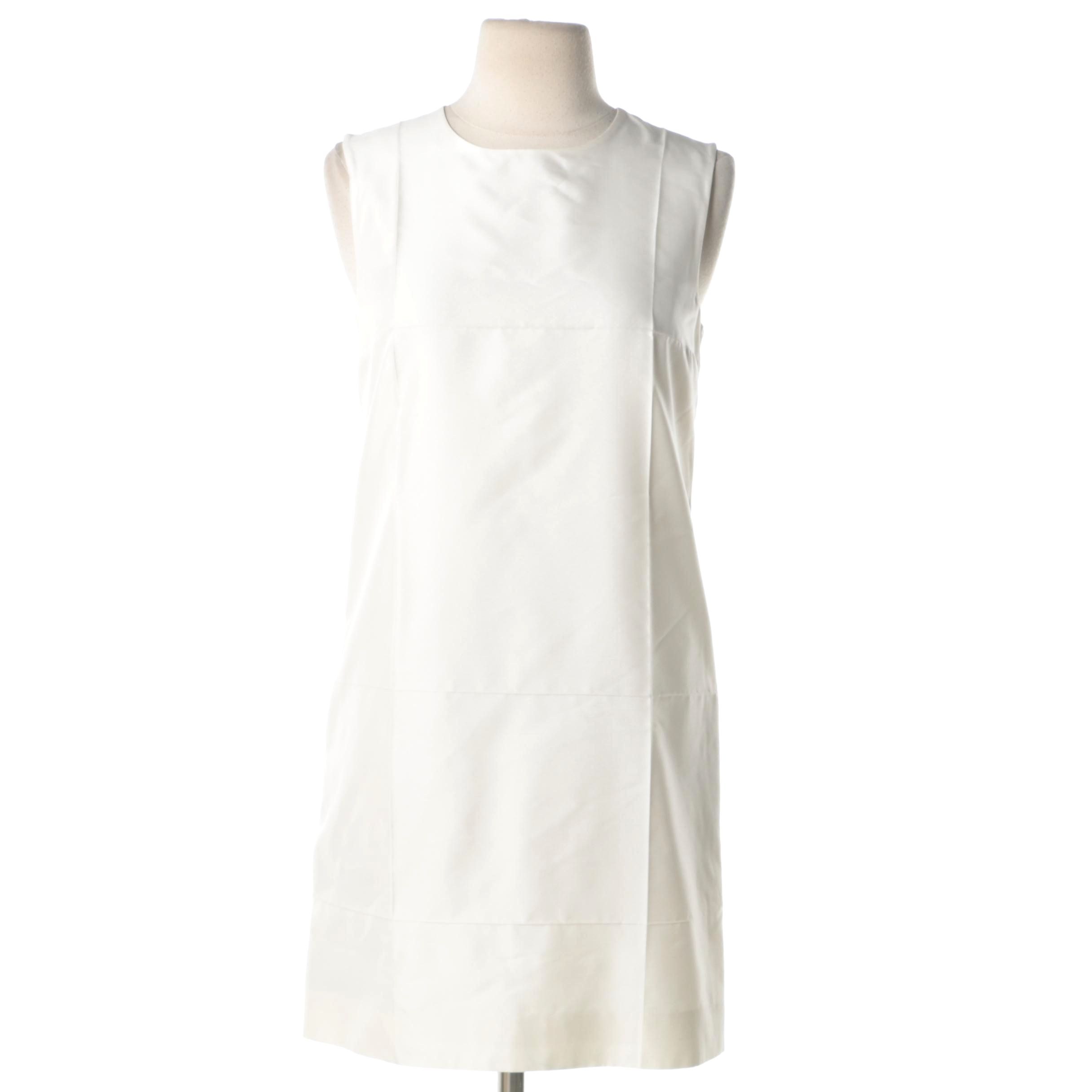 Prada Silk Blend Sleeveless Dress