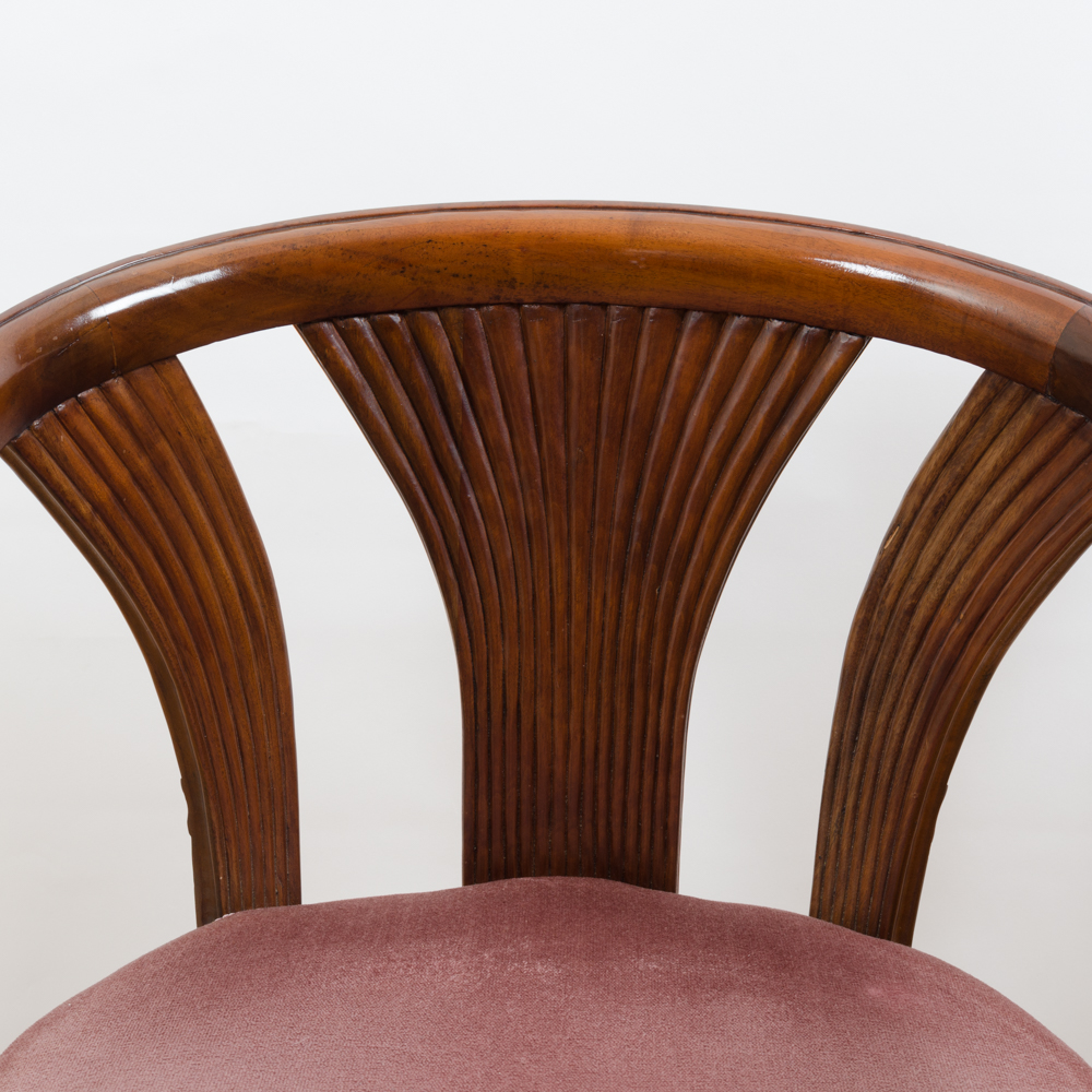 Deco Revival Club Chair Pair