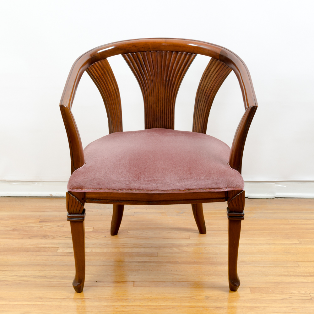 Deco Revival Club Chair Pair
