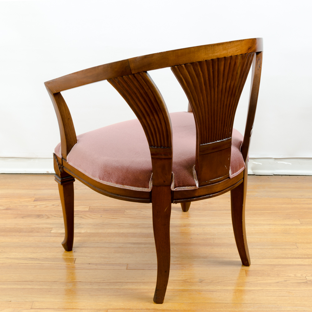 Deco Revival Club Chair Pair