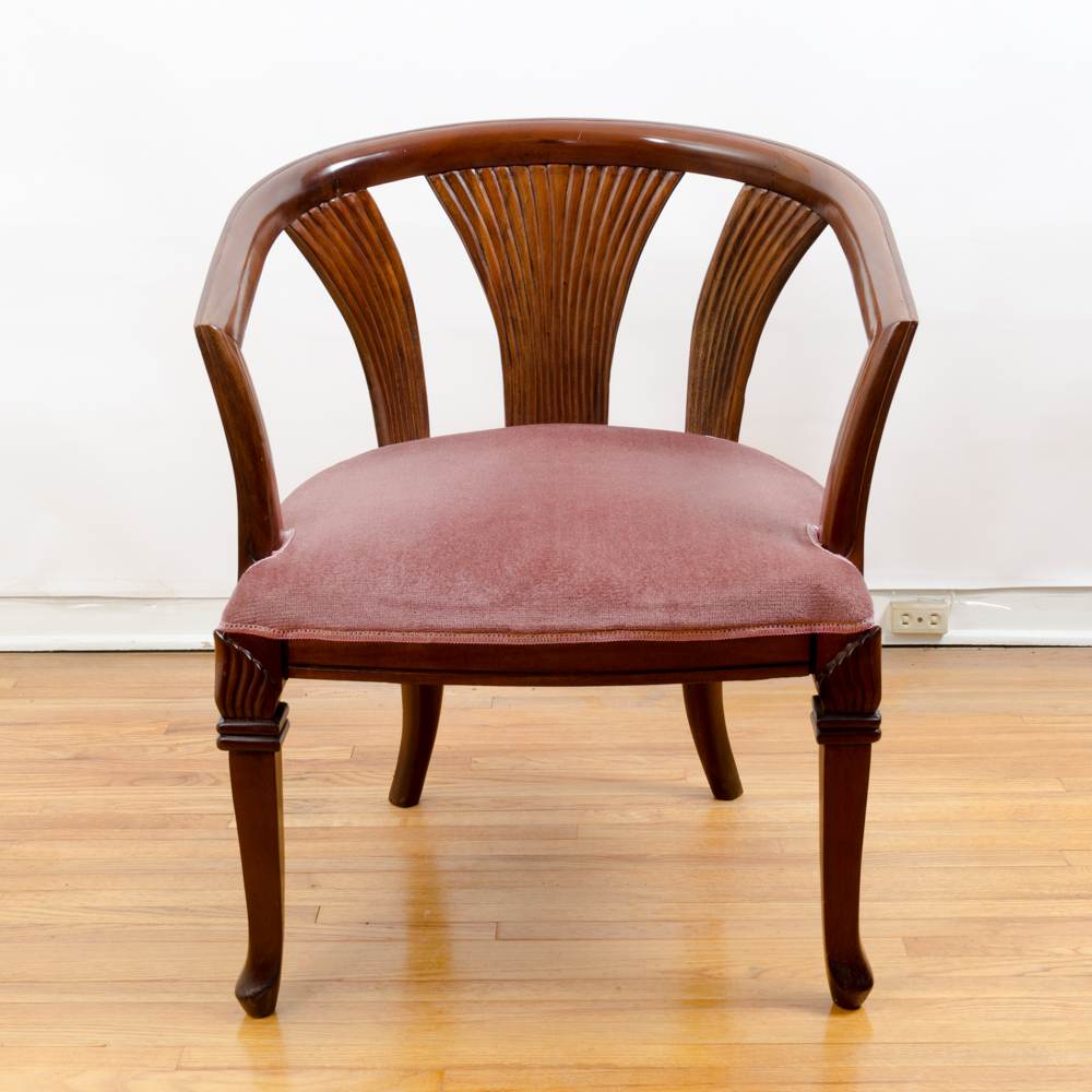 Deco Revival Club Chair Pair