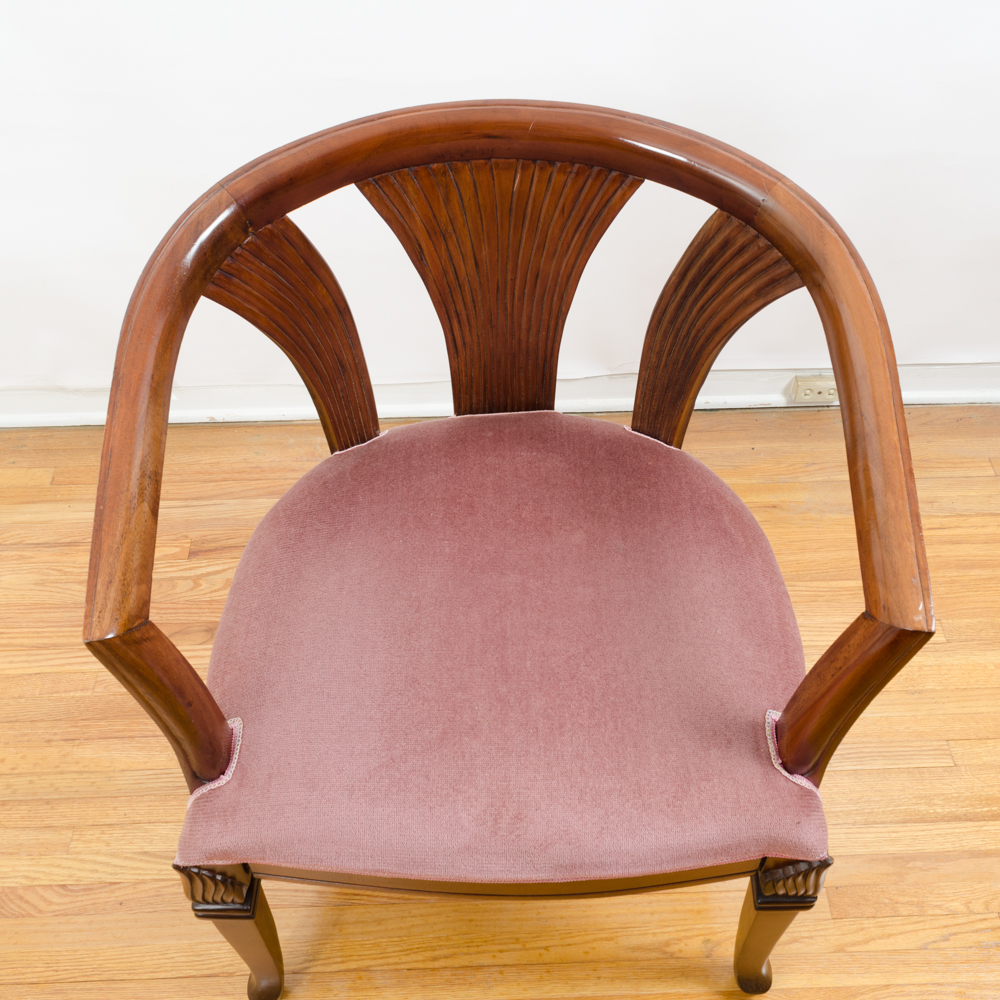 Deco Revival Club Chair Pair