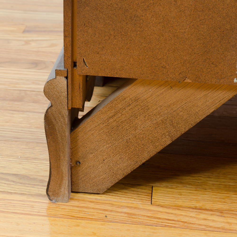 Chippendale Style Walnut Night Table