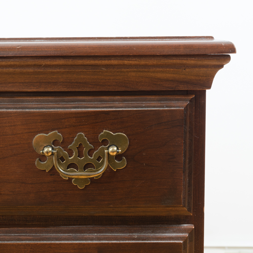 Chippendale Style Walnut Night Table