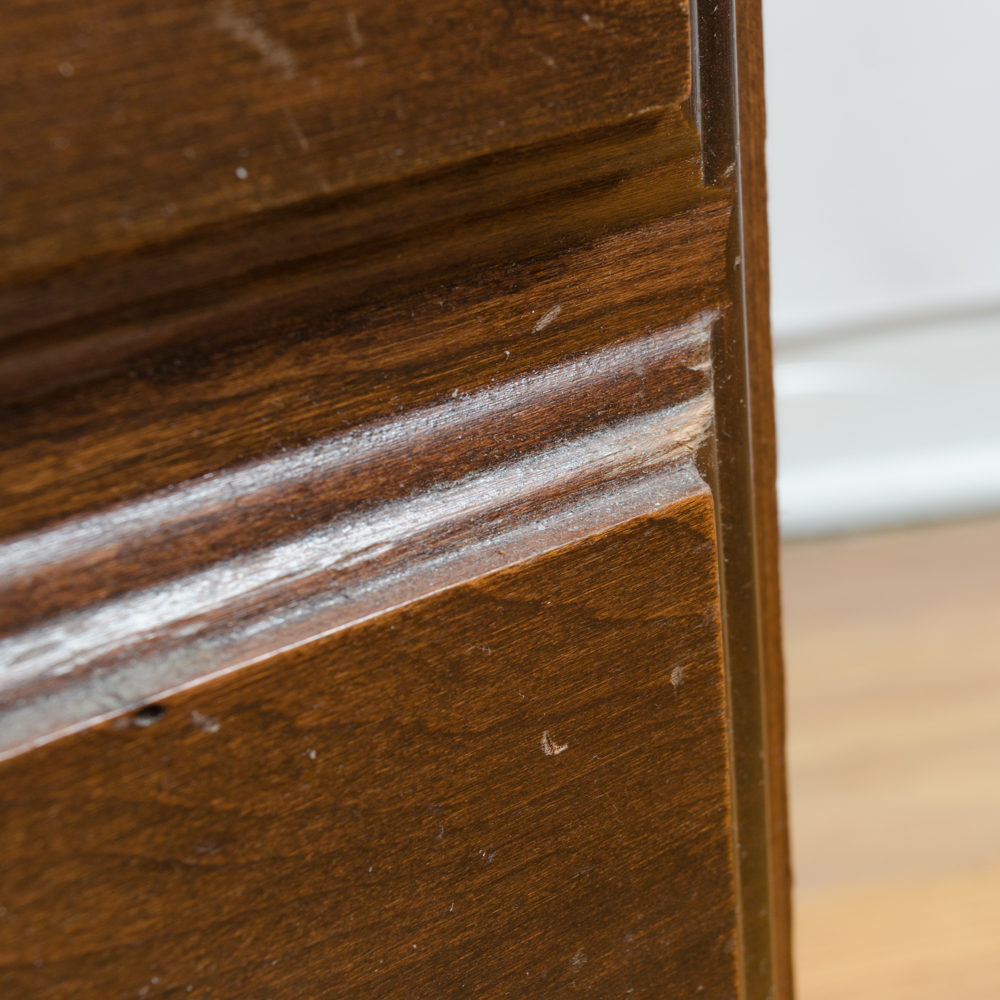 Chippendale Style Walnut Night Table